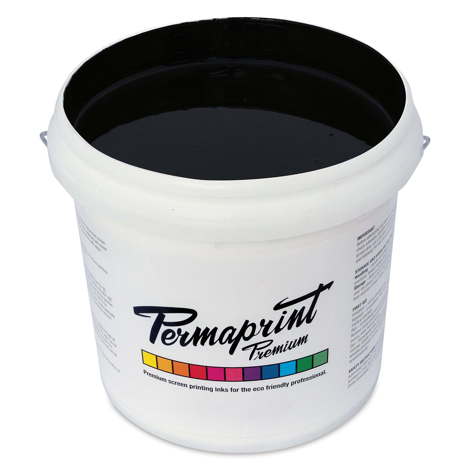 Permaprint Premium Screen Ink - Aquatone Black, 4 L