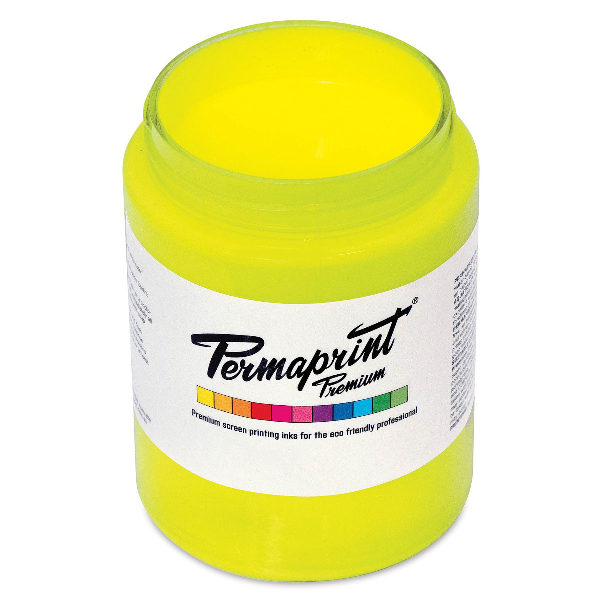 Permaprint Premium Screen Ink - Glow Yellow, 300 ml