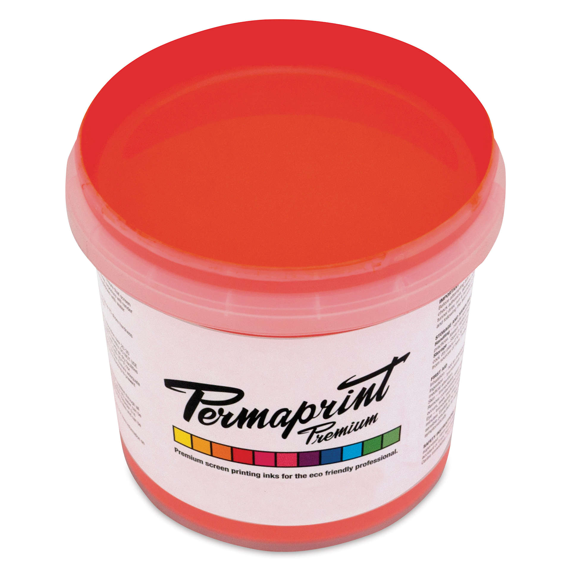 Permaprint Premium Screen Ink - Glow Orange, 1 L