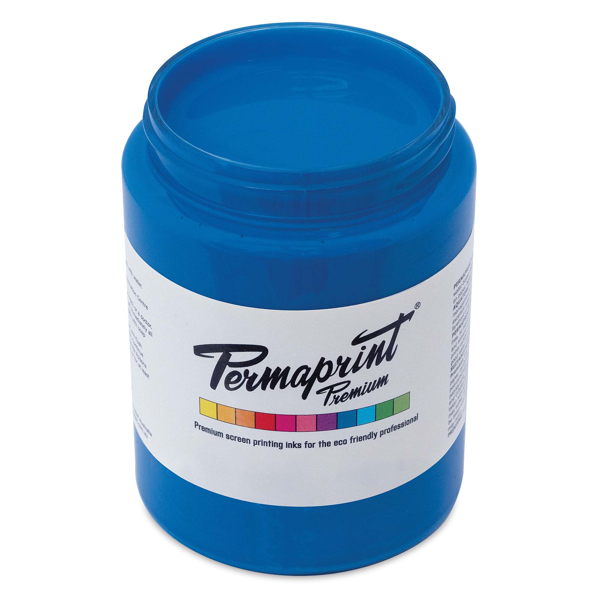 Permaprint Premium Screen Ink - Glow Blue, 300 ml