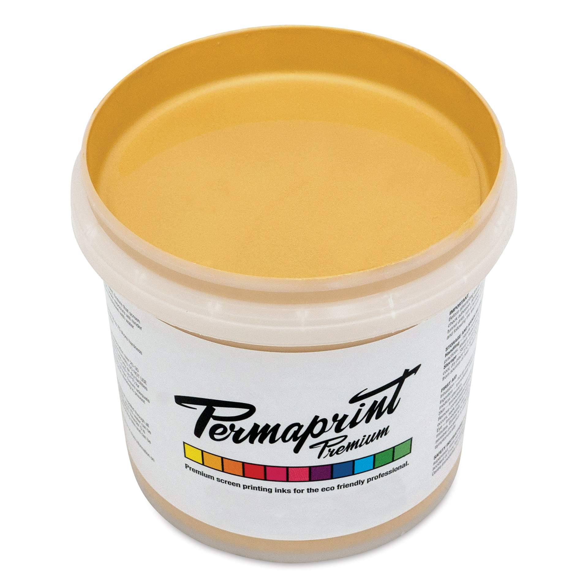 Permaprint Premium Screen Ink - Pearl Gold, 1 L