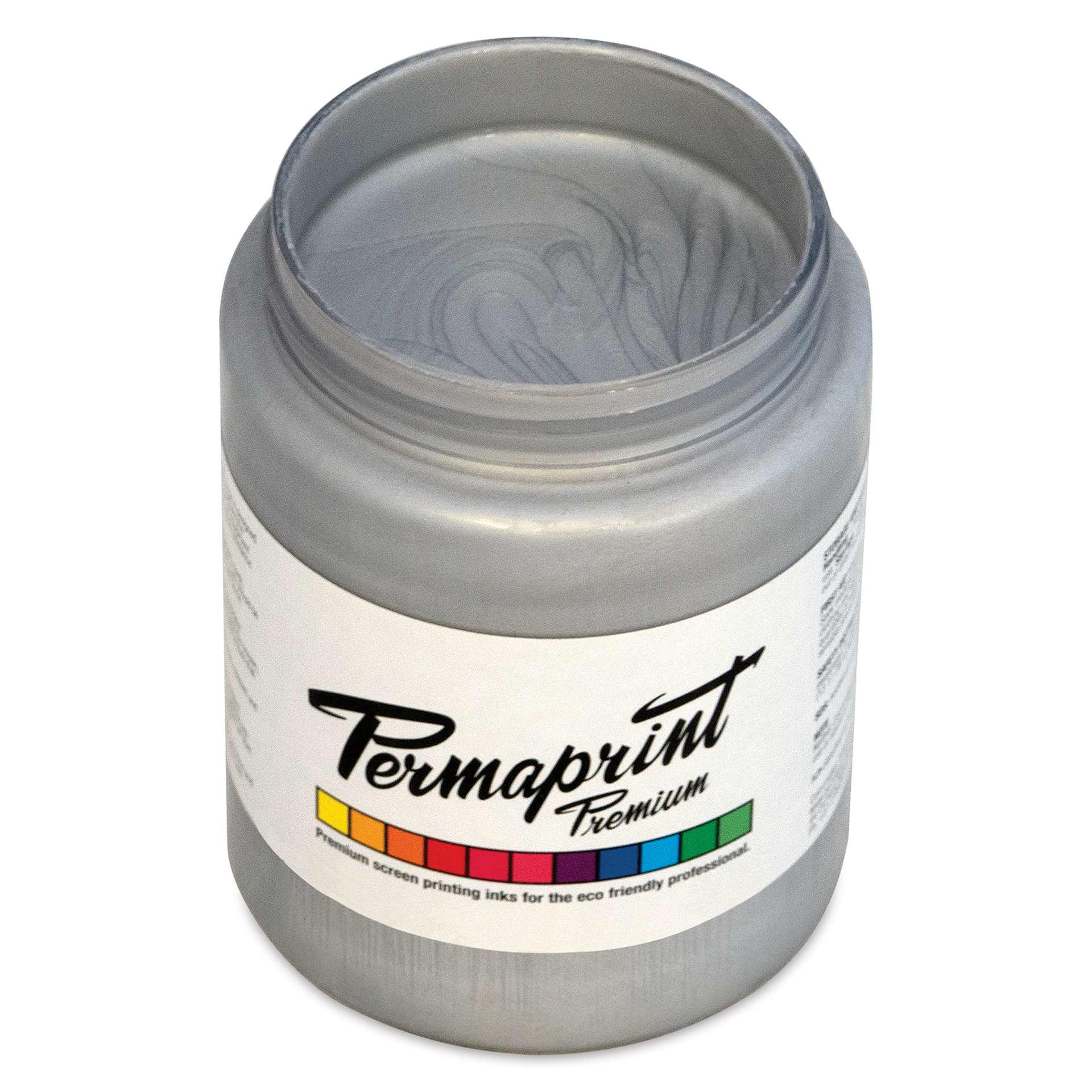 Permaprint Premium Screen Ink - Pearl Silver, 300 ml