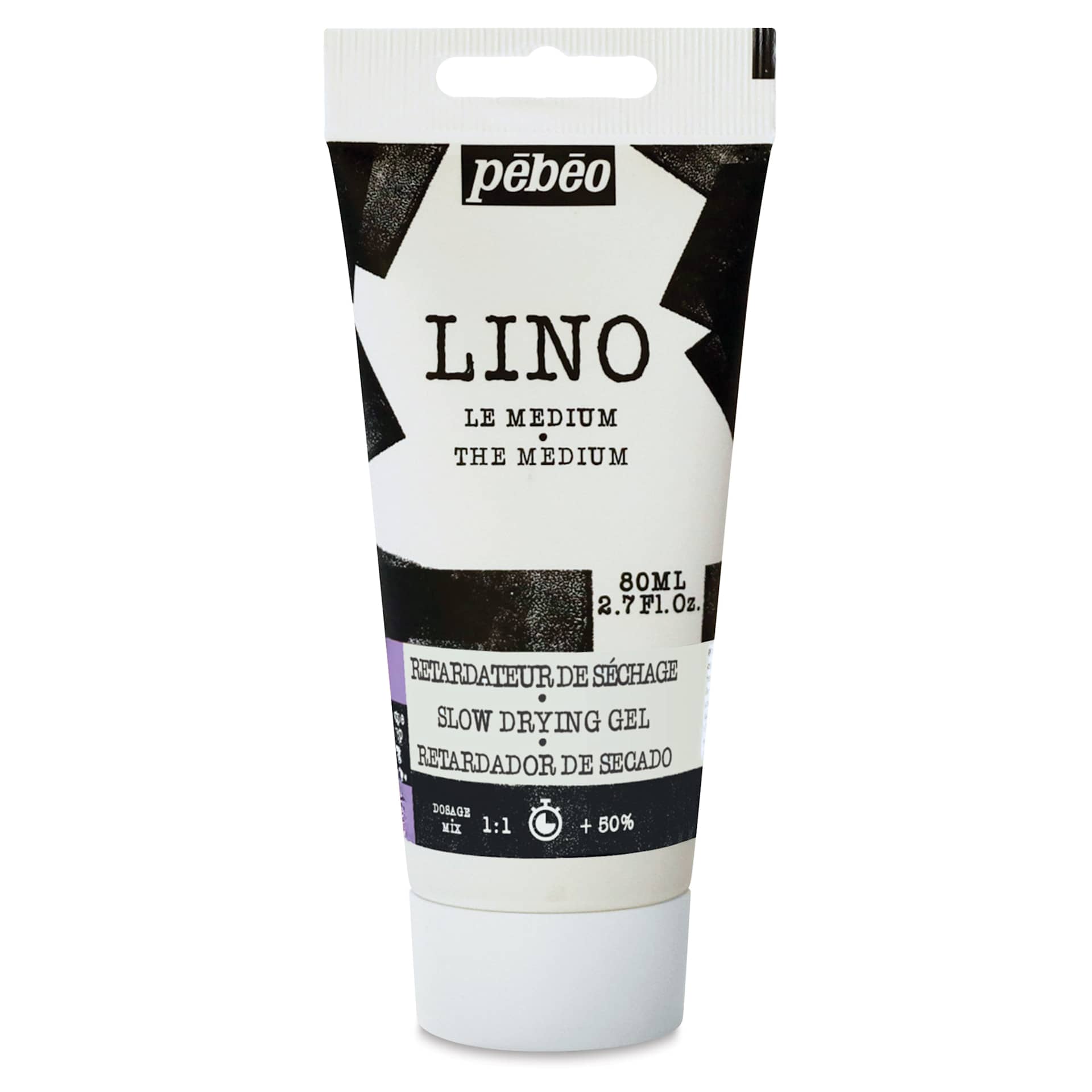 Pebeo Lino Slow Drying Gel Medium - 80 ml Tube