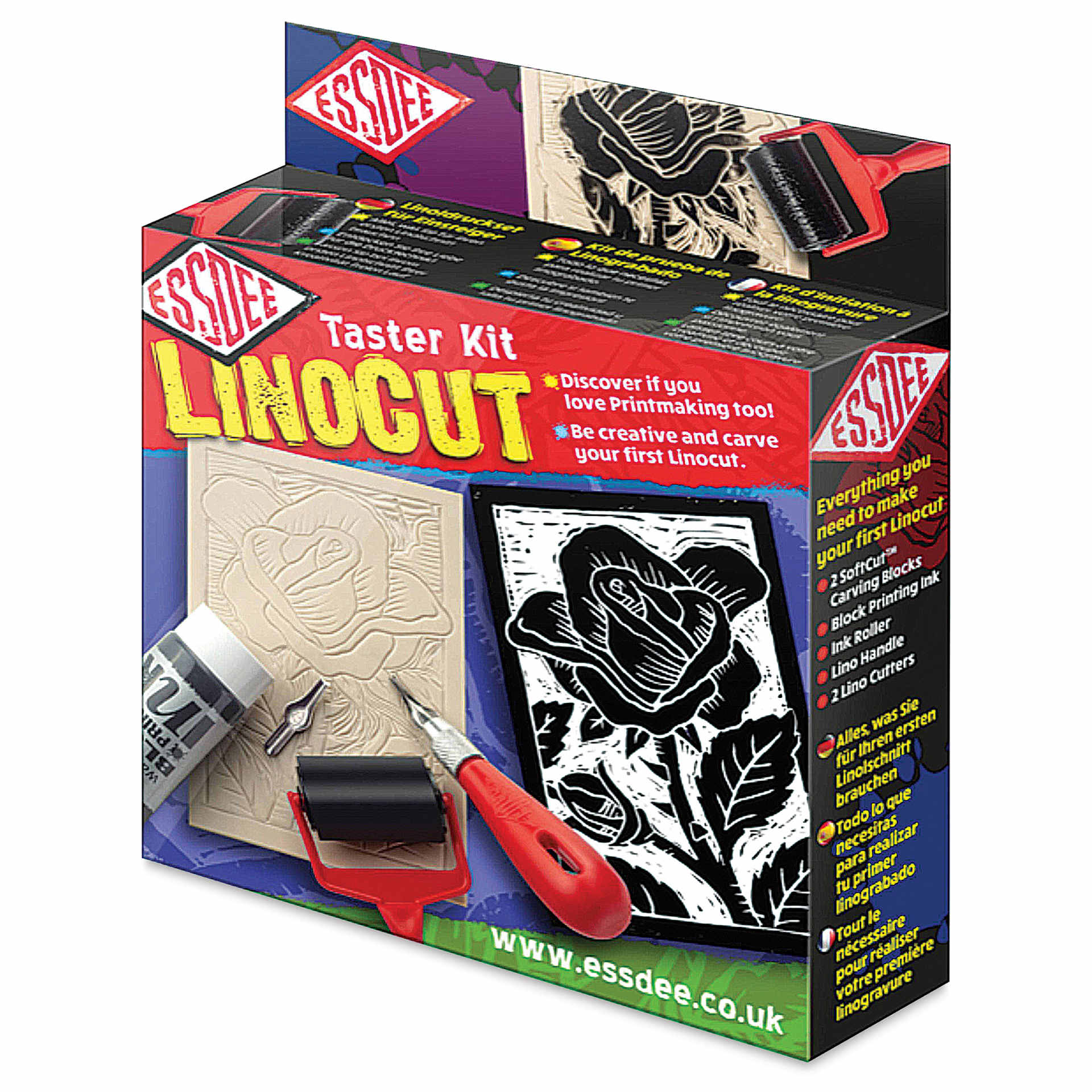 Essdee Linocut Taster Kit (In package)