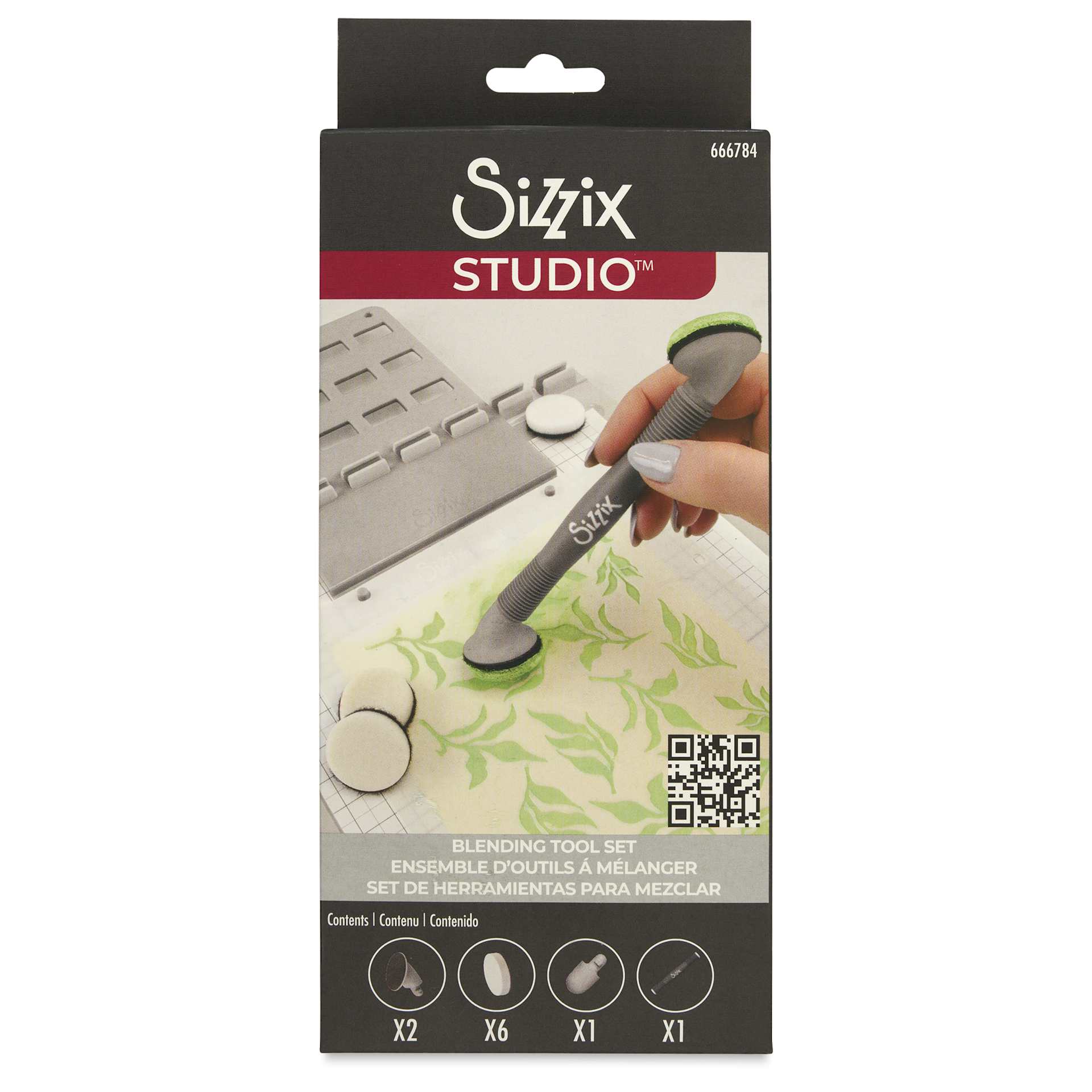 Sizzix Studio Blending Tool, front of packaging