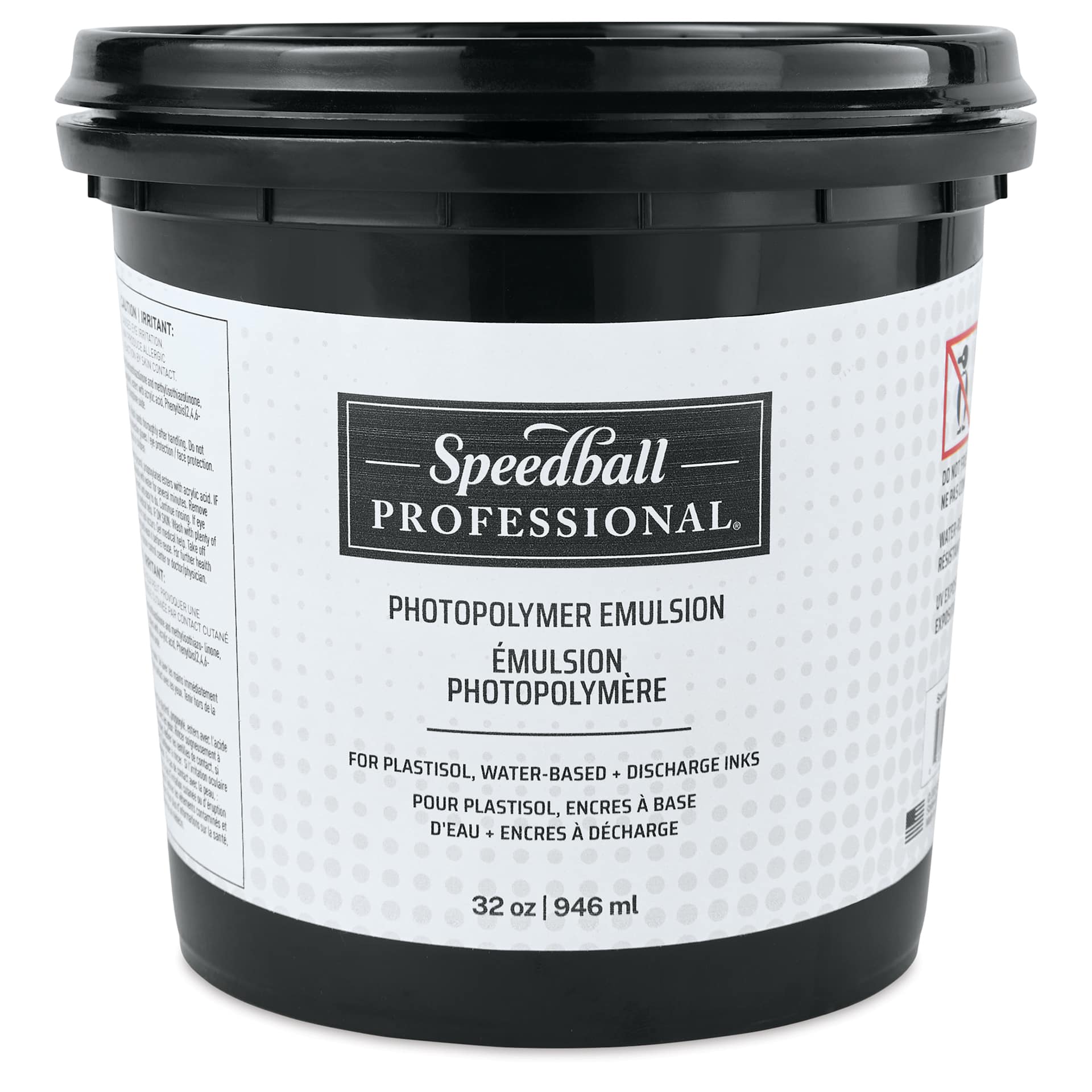 Speedball Professional Photopolymer Emulsion - 32 oz Bucket
