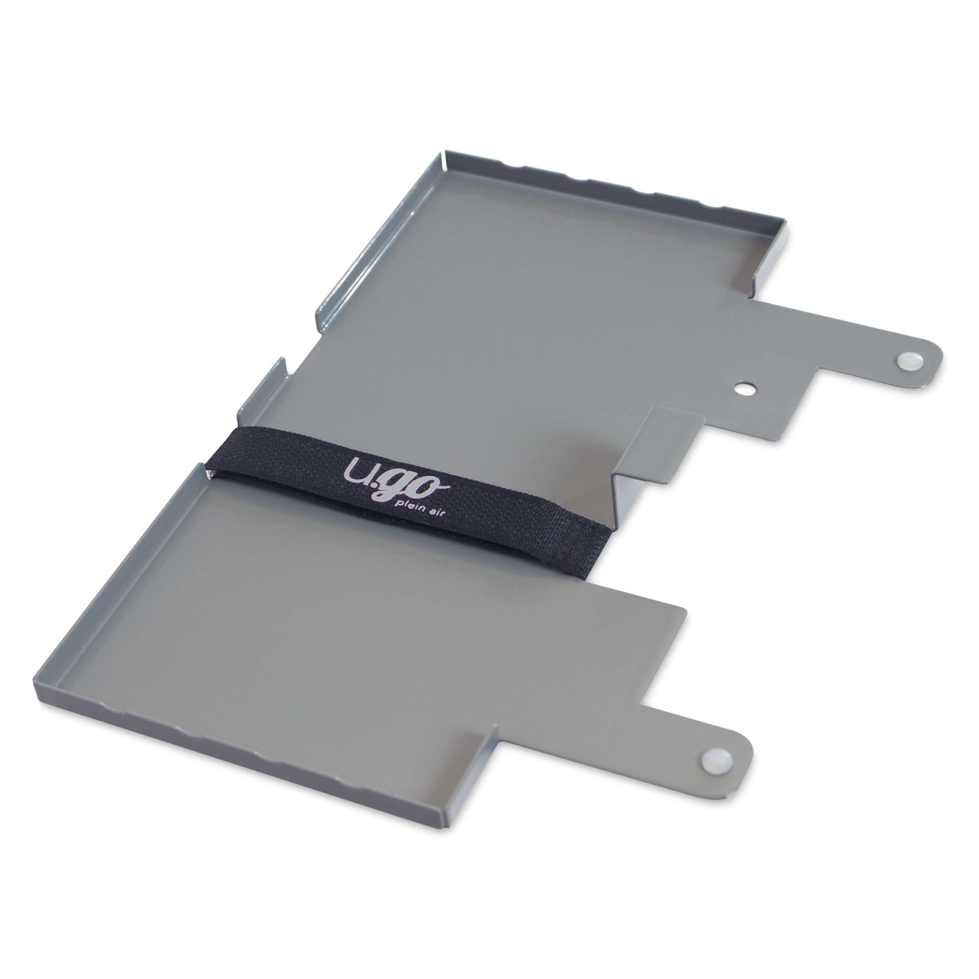 New Wave u.go Plein Air Anywhere Metal Side Tray - 4" x 8"