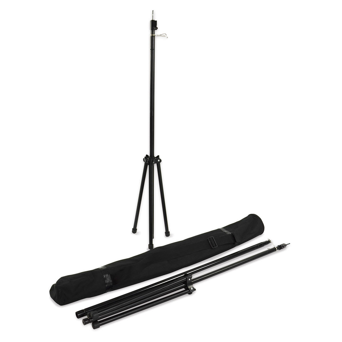 Savage Background Stands - One side set up upright with carry case and second side in front
Savage Background Stands - One side set up upright with carry case and second side in front
