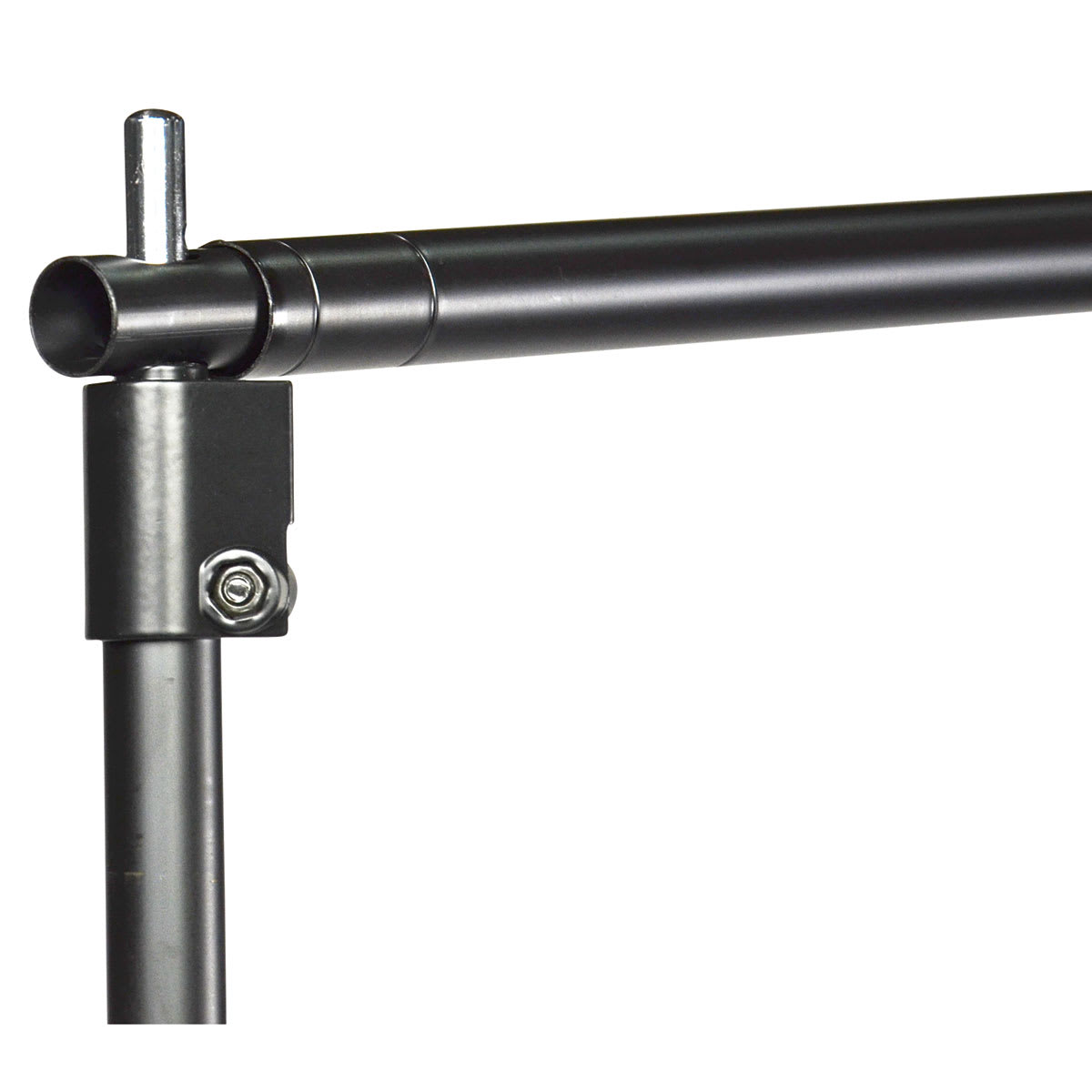 Savage Background Stands - Closeup of horizontal bar connection
