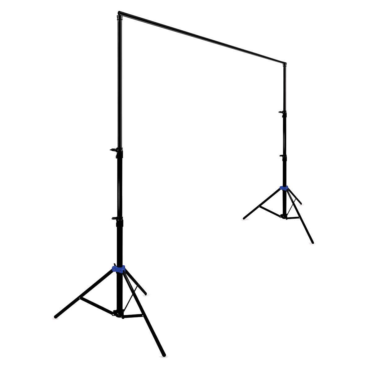 Savage Background Stands - Angled view of 12 x 12 ft stand set up
Savage Background Stands - Angled view of 12 x 12 ft stand set up