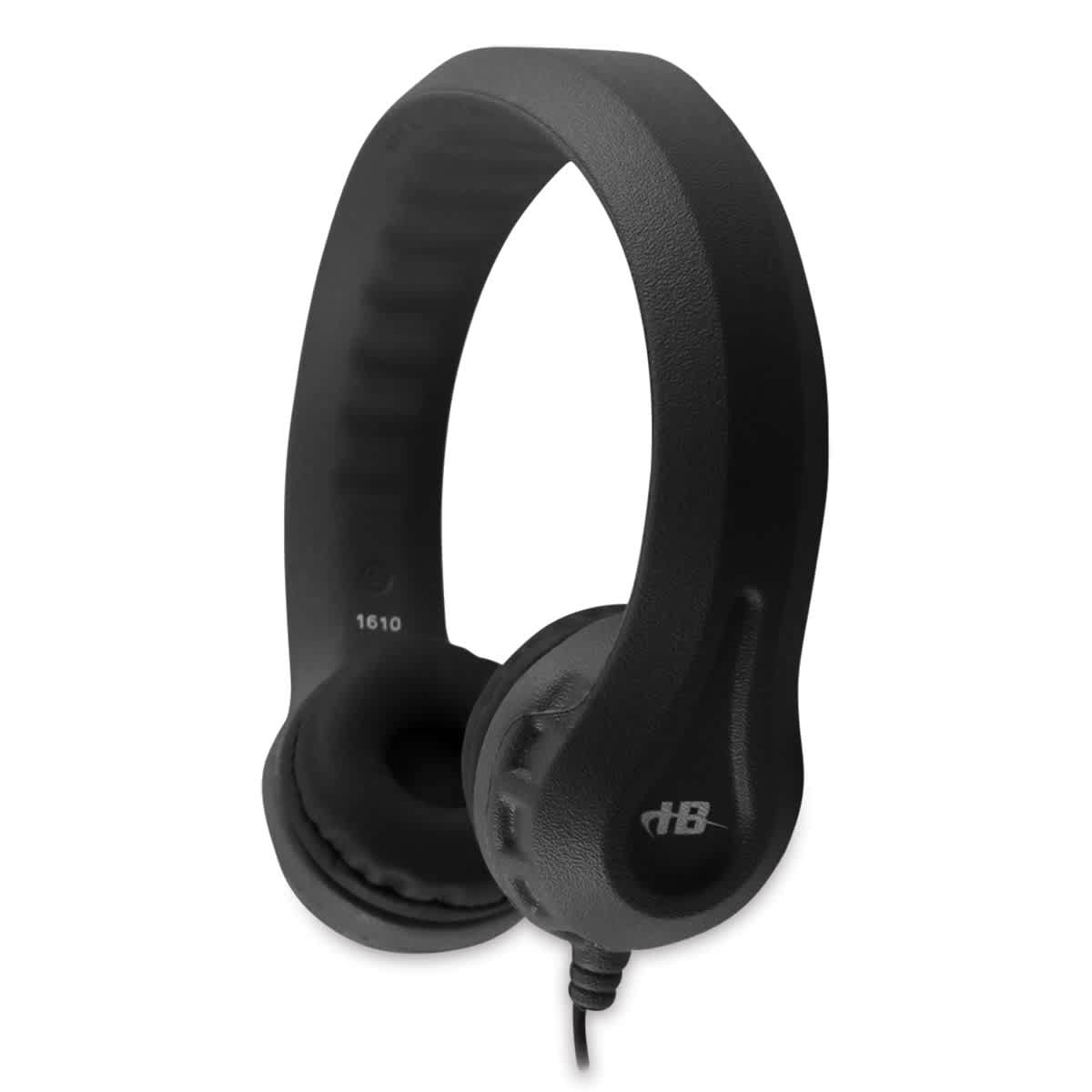 Hamilton Buhl Kids-Flex Phones - Black, Side view.