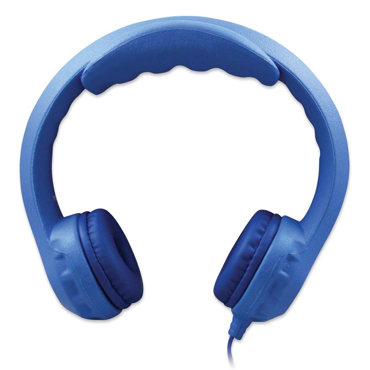 Hamilton Buhl Kids-Flex Phones - Blue, Shown with snap-on extension band.