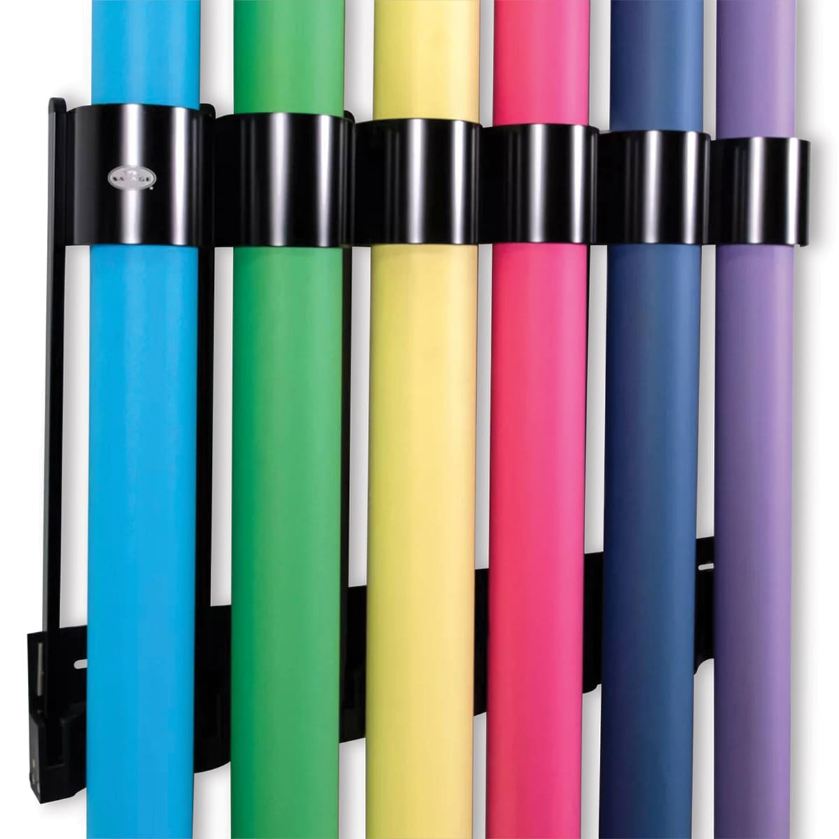 Savage Seamless Paper Pro Storage Rack - 21"H x 28-1/2"W (Close-up of backdrops in rack, Back drops not included)