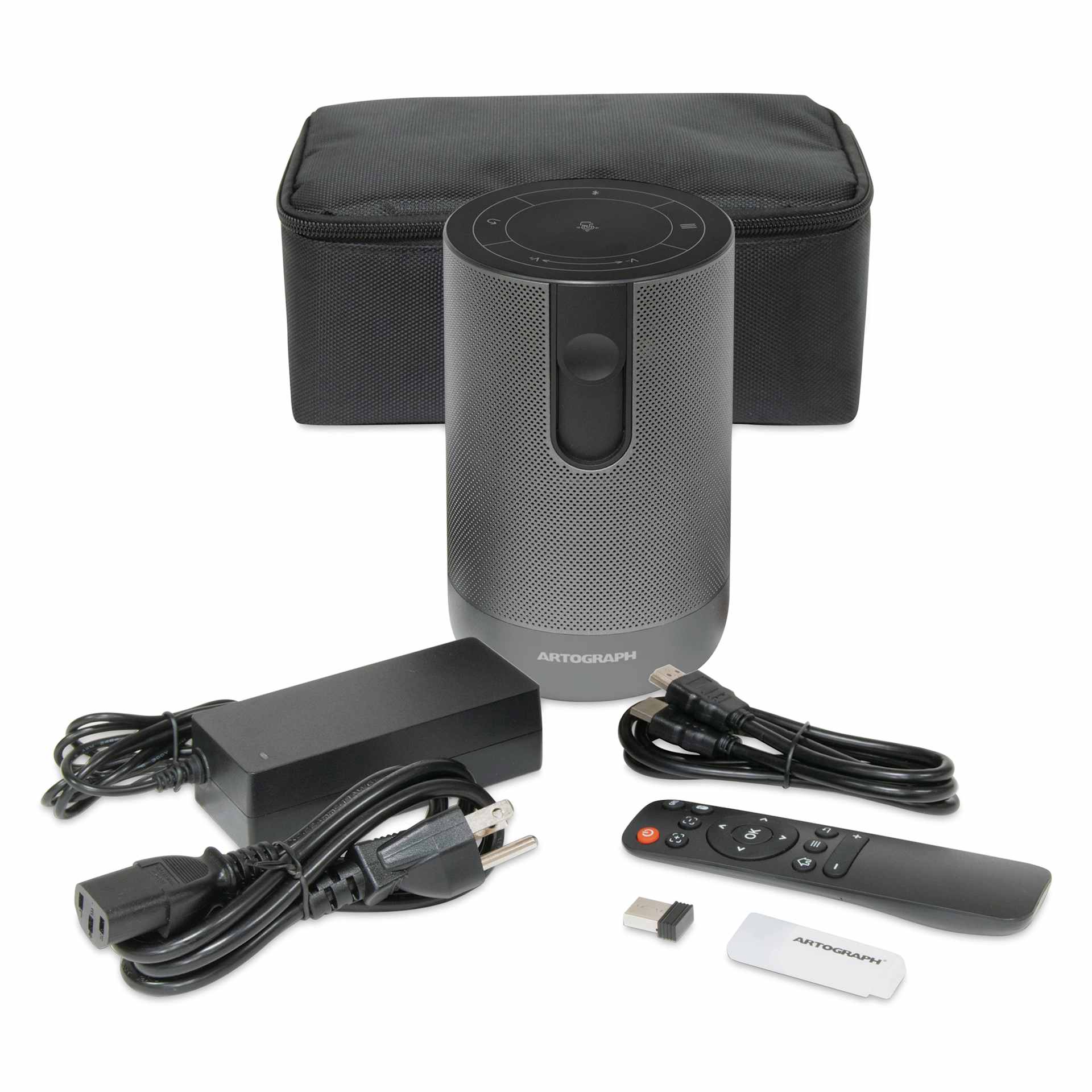 Artograph Inspire 1500 Smart Digital Art Projector - included components