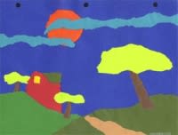 torn paper pictures