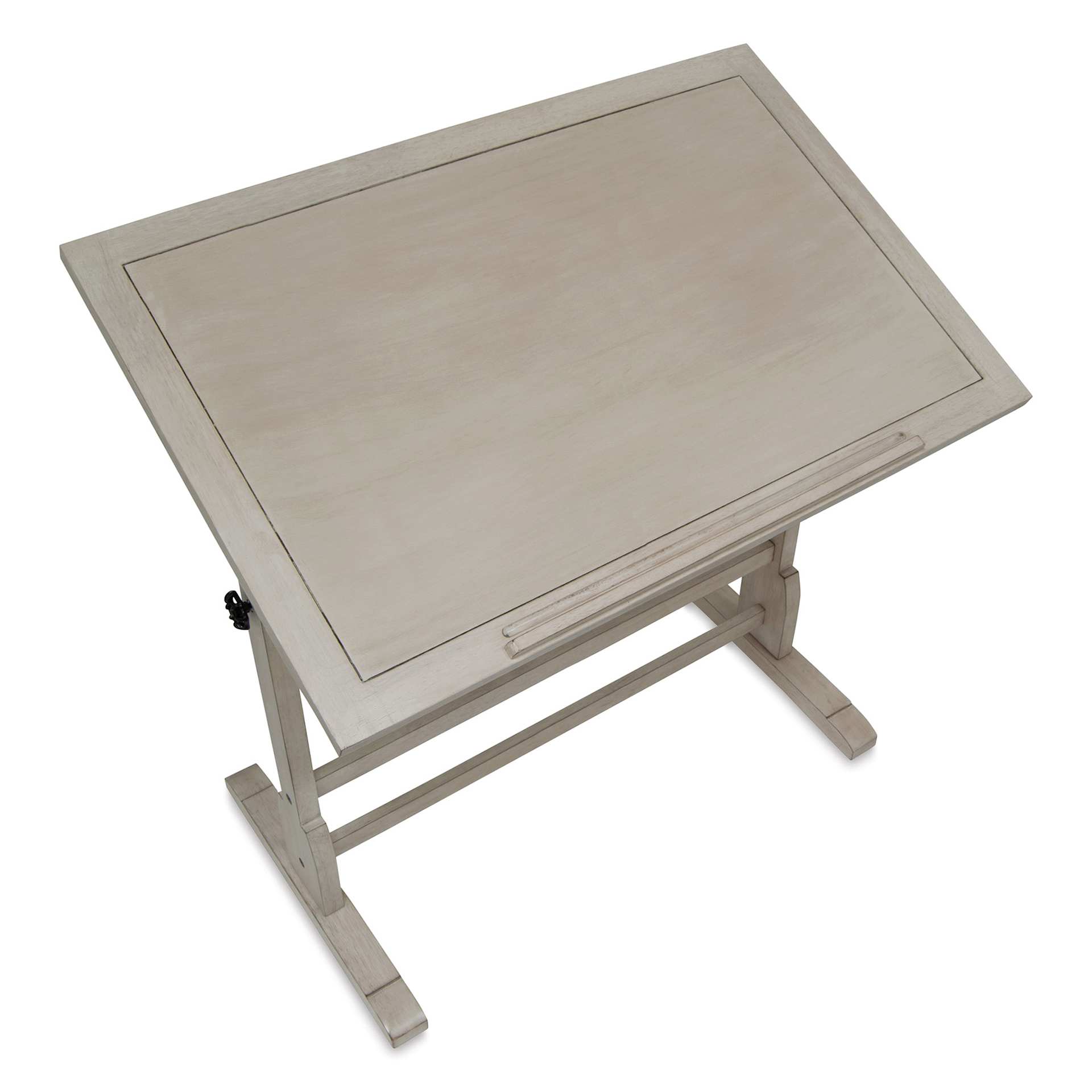 Studio Designs Vintage Drafting Table - Coastal Whitewash, 42" x 30", desk surface