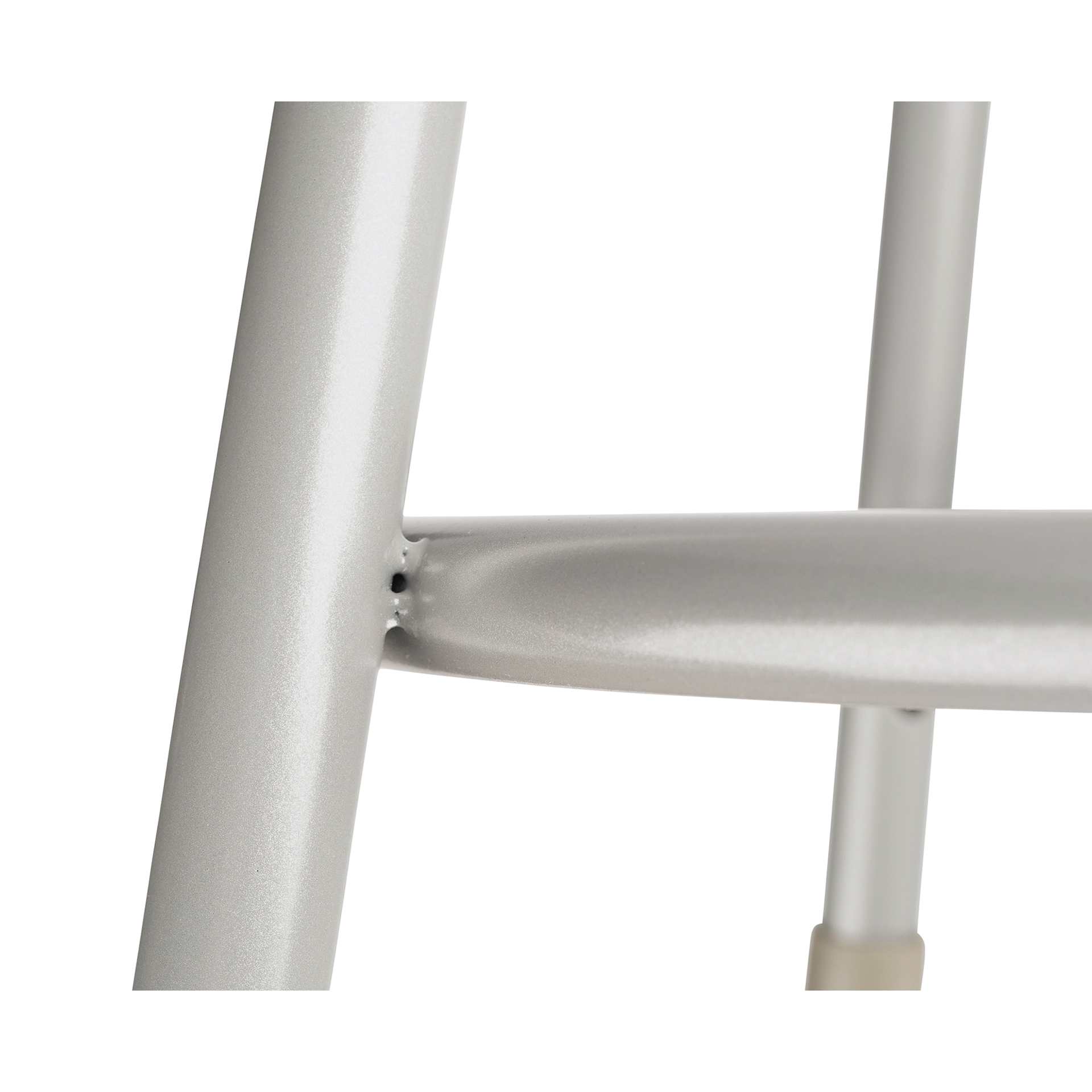 National Public Seating Corp. Adjustable Stool - 31" to 39", Gray, Without Backrest, foot ring