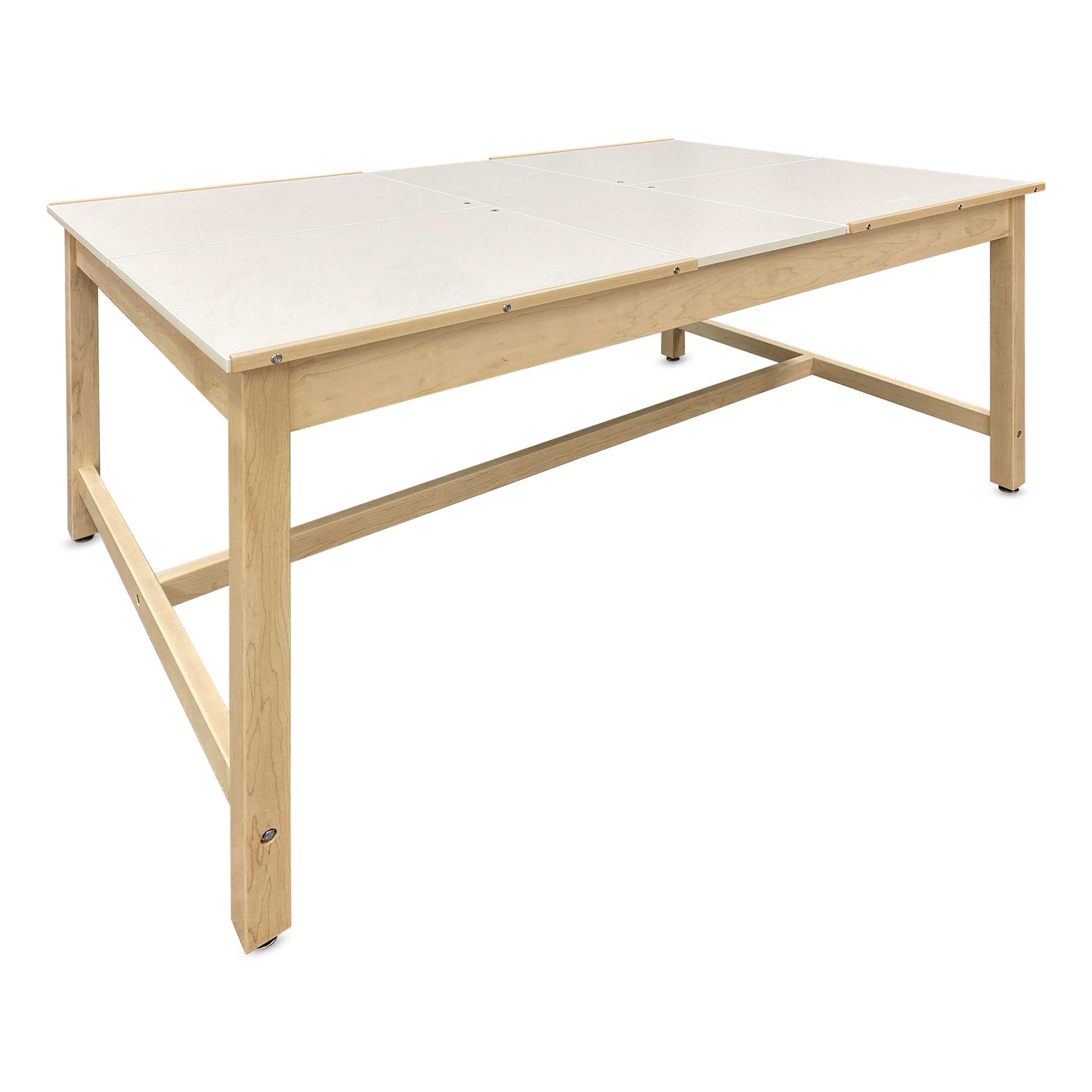 Hann Four-Station Drawing Table - 36" High, with Storage