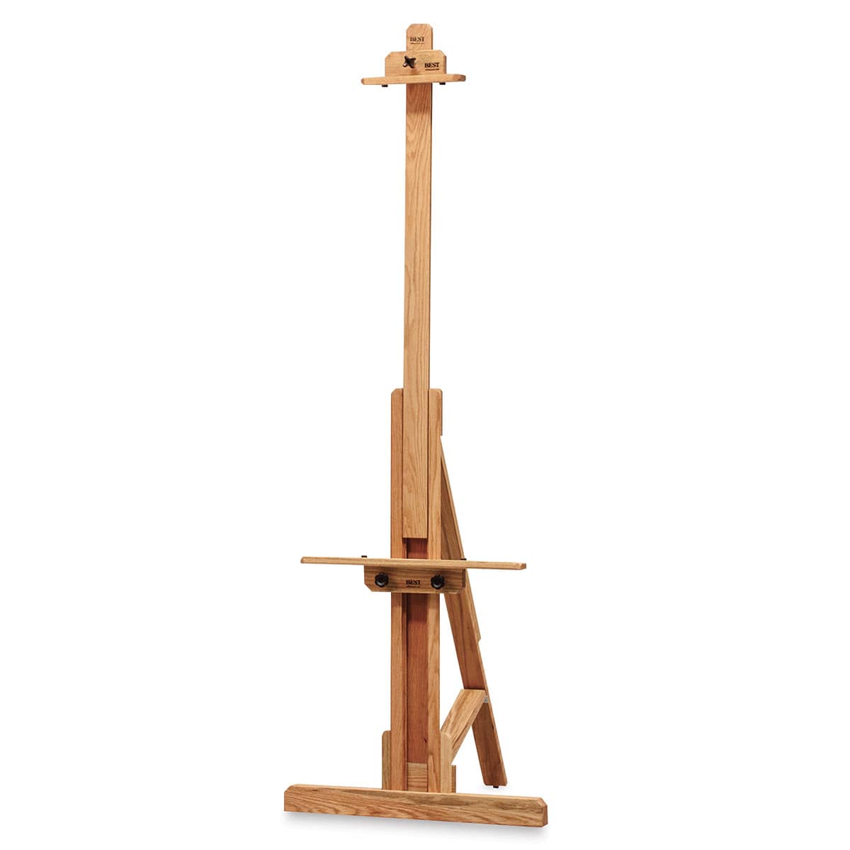 Best Chimayo Student Easel - Assembled Adjustable Single Mast easel without utility shelf