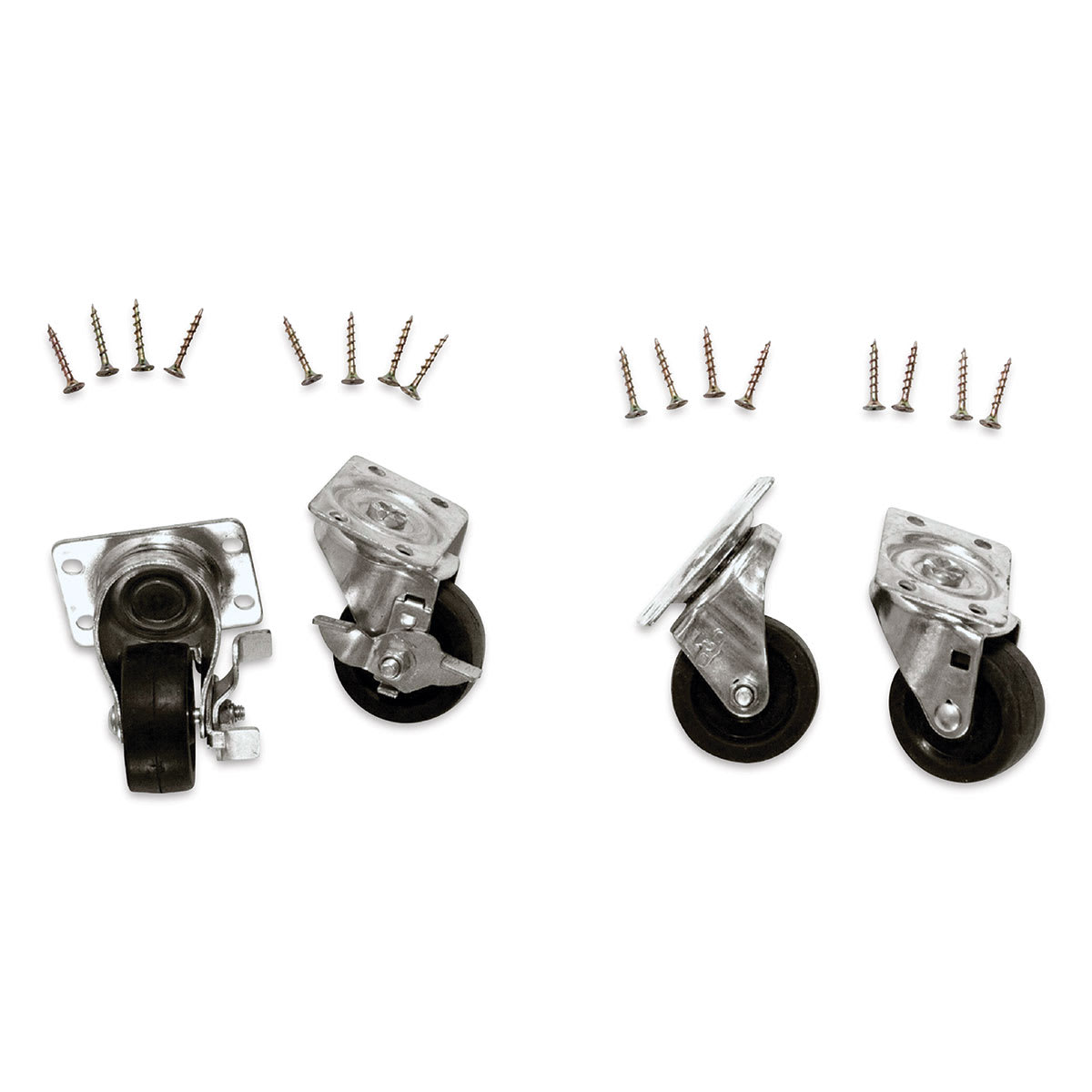 Best Easel Casters - Rubber, Set of 4