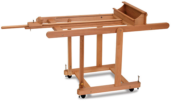 Mabef Convertible Easel - Easel shown in Horizontal position Mabef Convertible Easel - Easel shown in Horizontal position