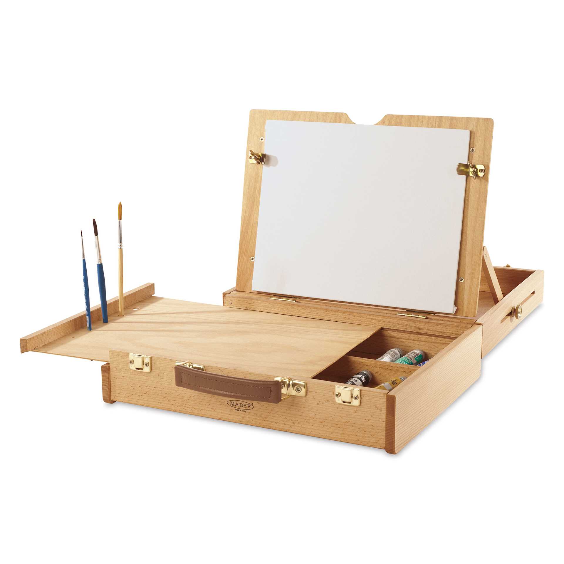 Mabef Pochade Box - 13" x 16", with art supplies, supplies sold separately 