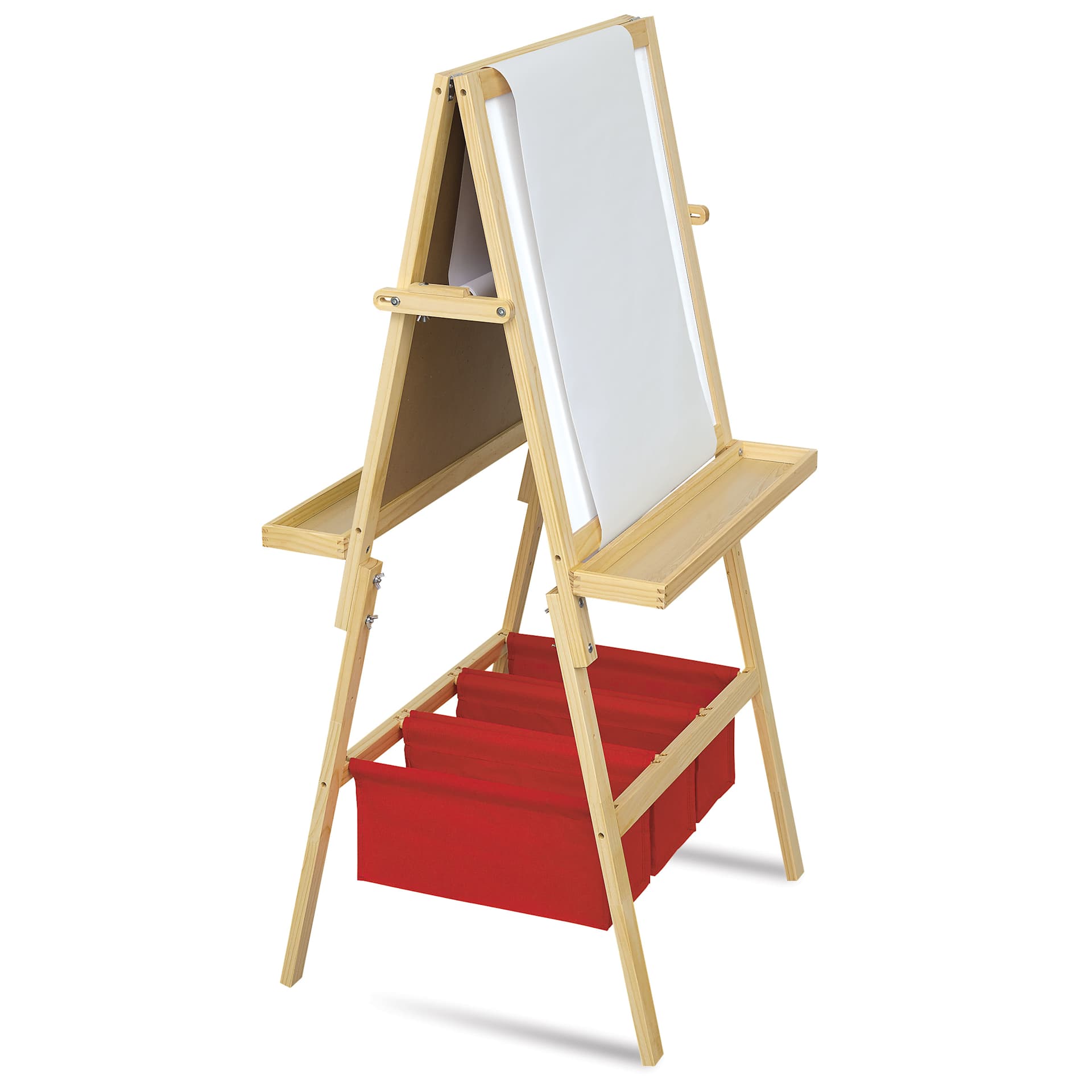 Blick Studio Adjustable Activity Easel - Natural, side