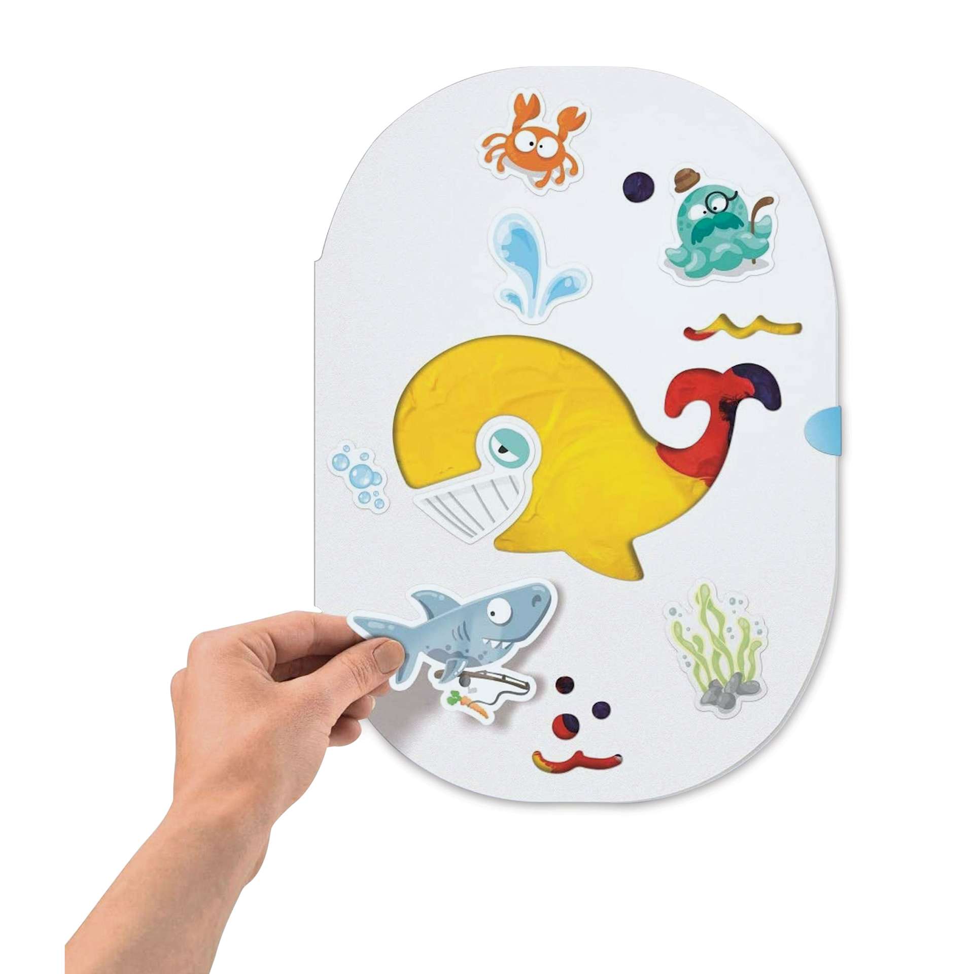 Maped Creativ My First Fingerpaint Kit (finished example)