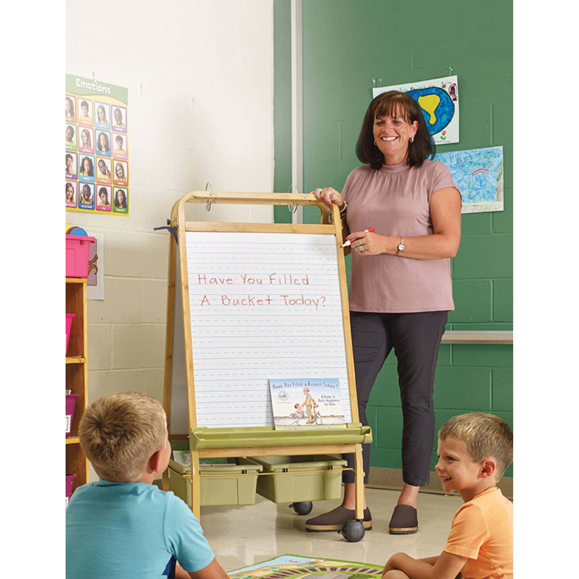 Copernicus Bamboo Early Learning Station, in a classroom 