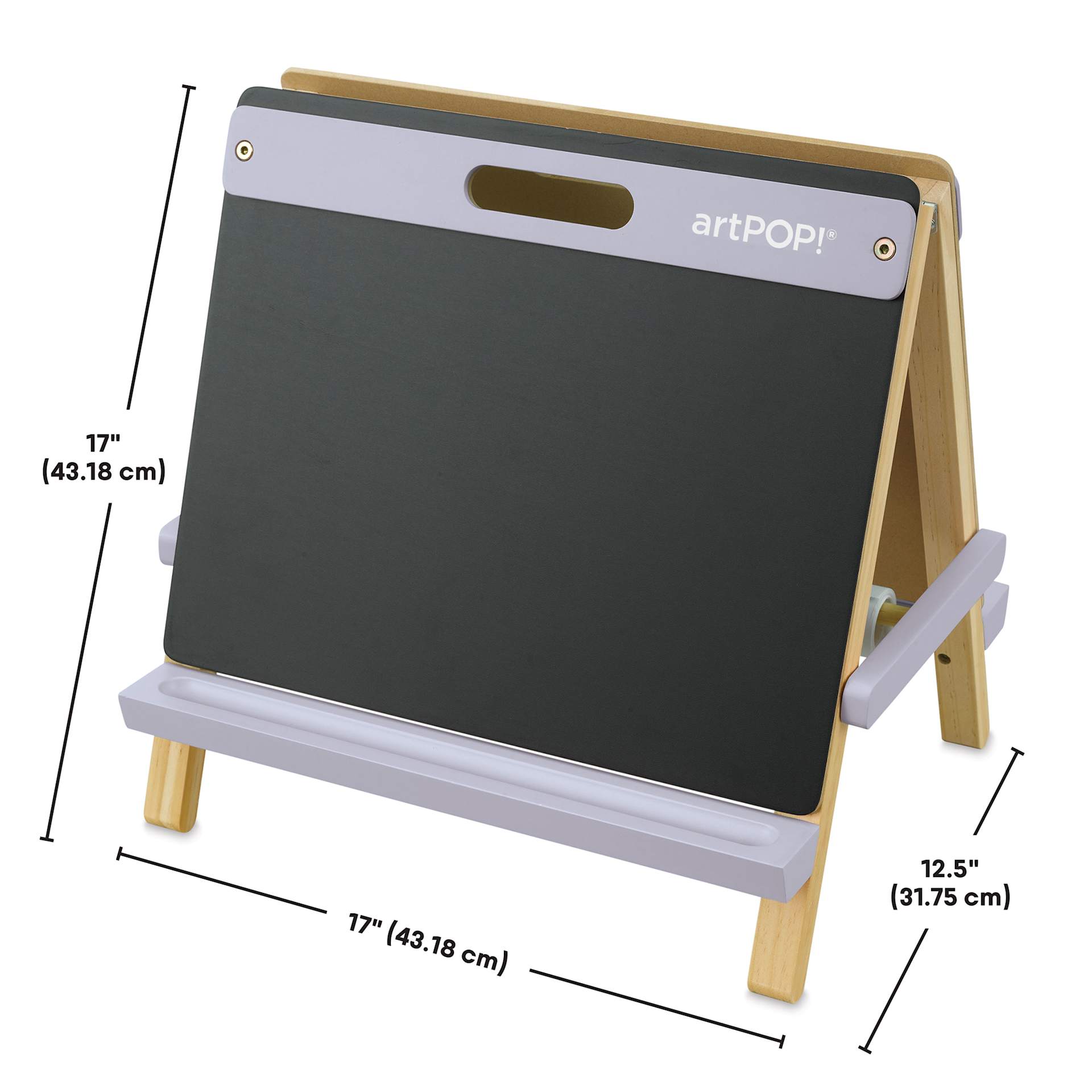 17" (43.18 cm). 17" (43.18 cm). 12.5" (31.75 cm).