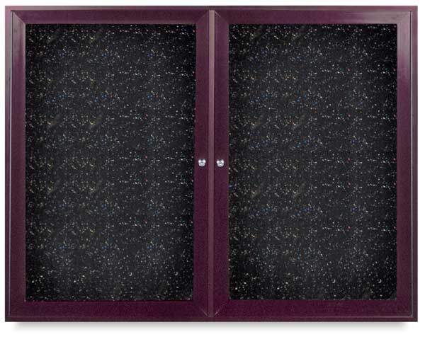 Enclosed Tackboard, 2-Door