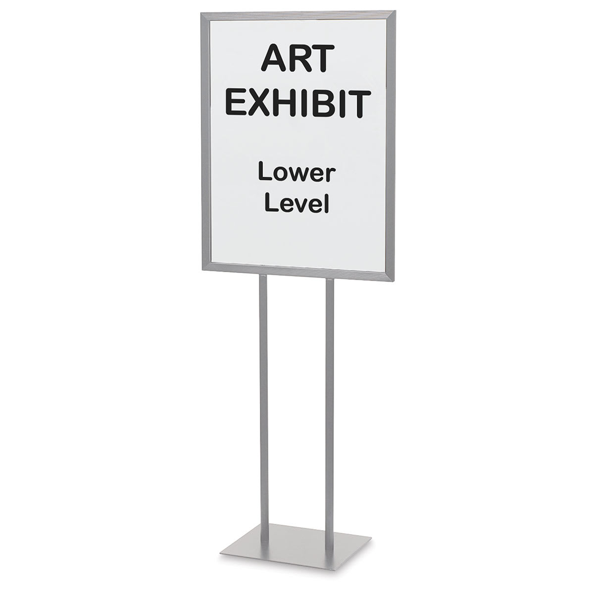 Testrite Sign Holder - 22" x 28", Silver