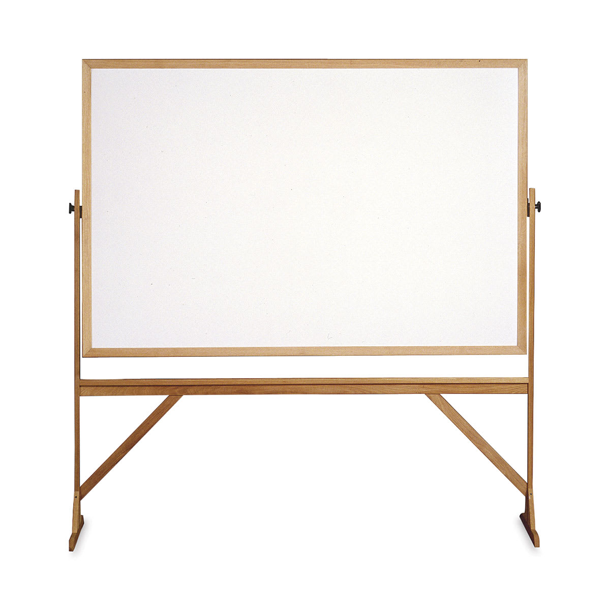 Ghent Chalkboard - 6 ft x 4 ft, White, Wood Frame, Reversible Markerboard
