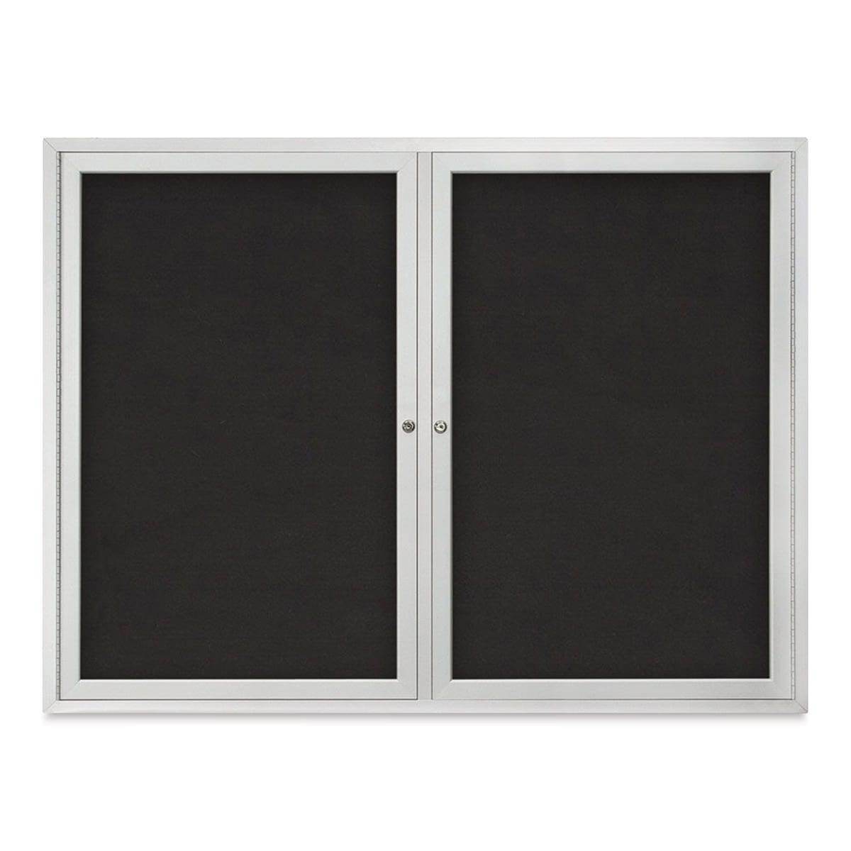 Tac-On Display Board, 2 Door - 48" x 36", 2 Door, Fabric