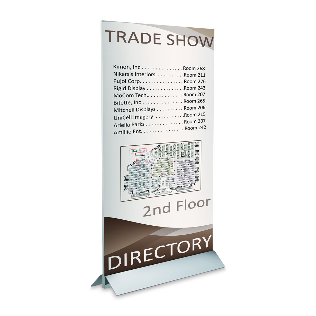 Testrite Mightee Mount Sign Holder Base - 36"