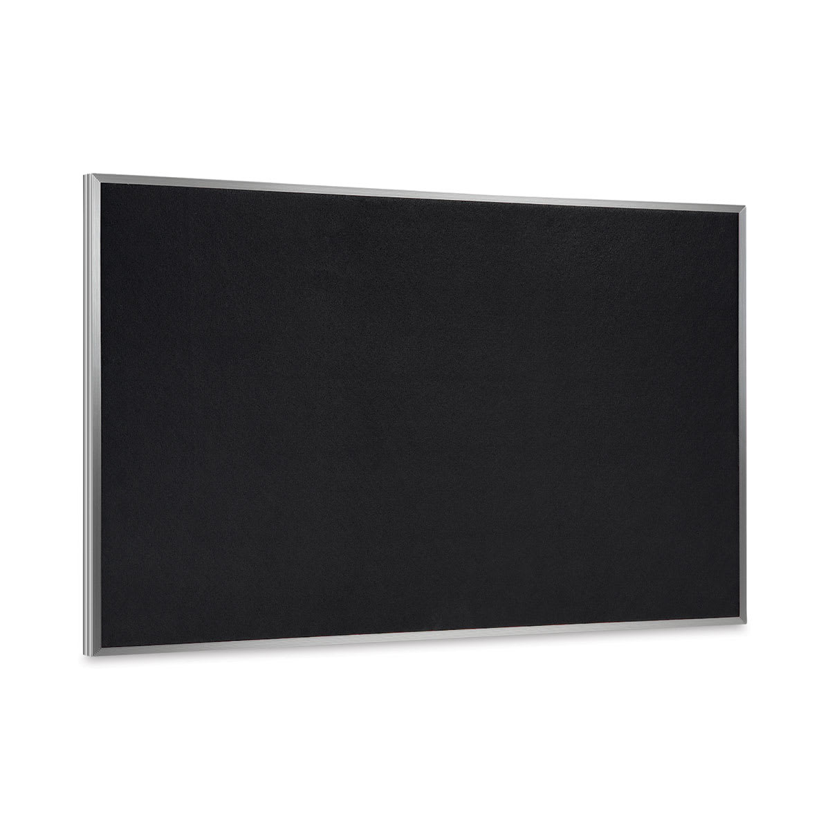 Ghent Recycled Rubber Tackboard - 10 ft x 4 ft, Black