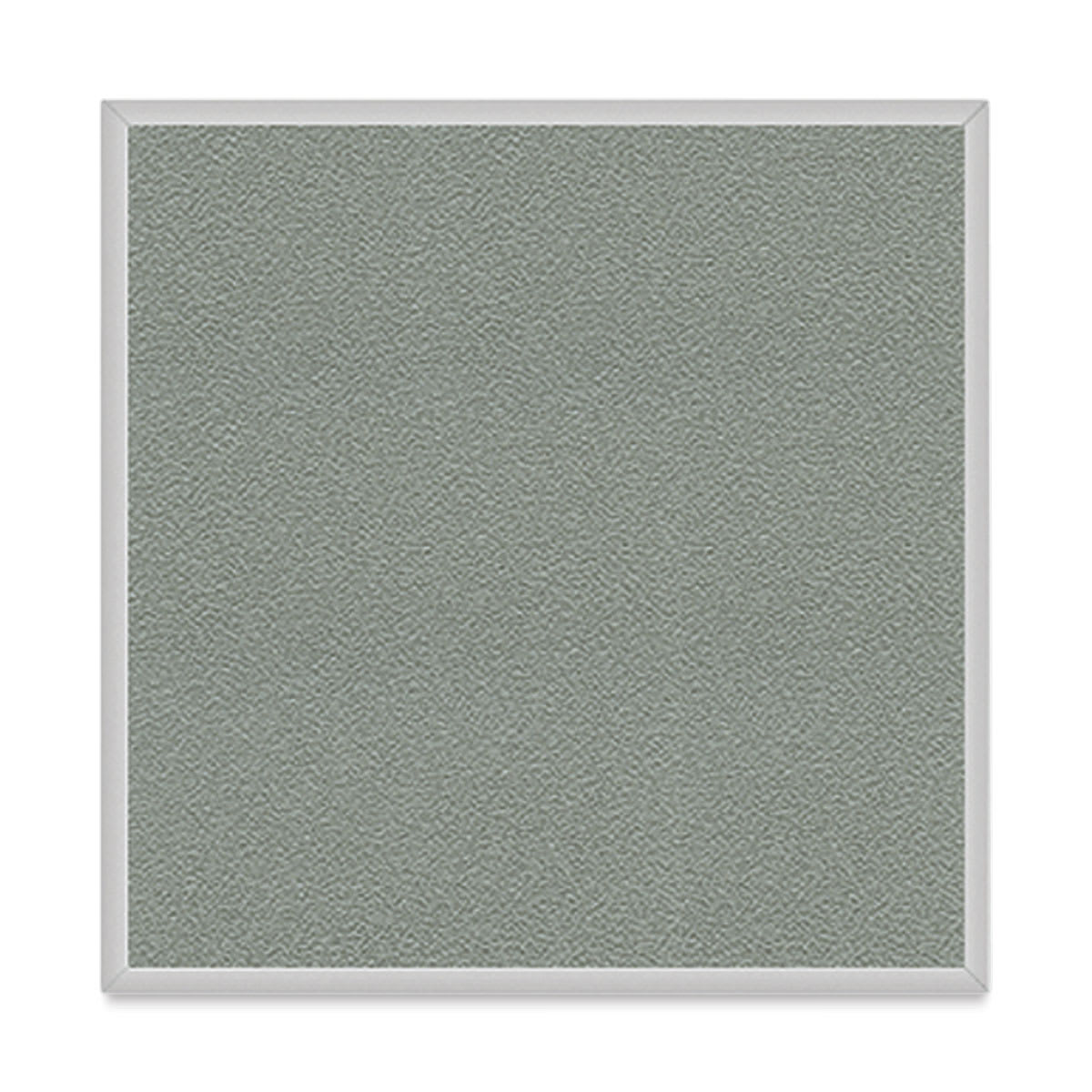 Ghent PremaTak Tackboard - 4 ft x 4 ft, Stone, Vinyl, Aluminum Frame