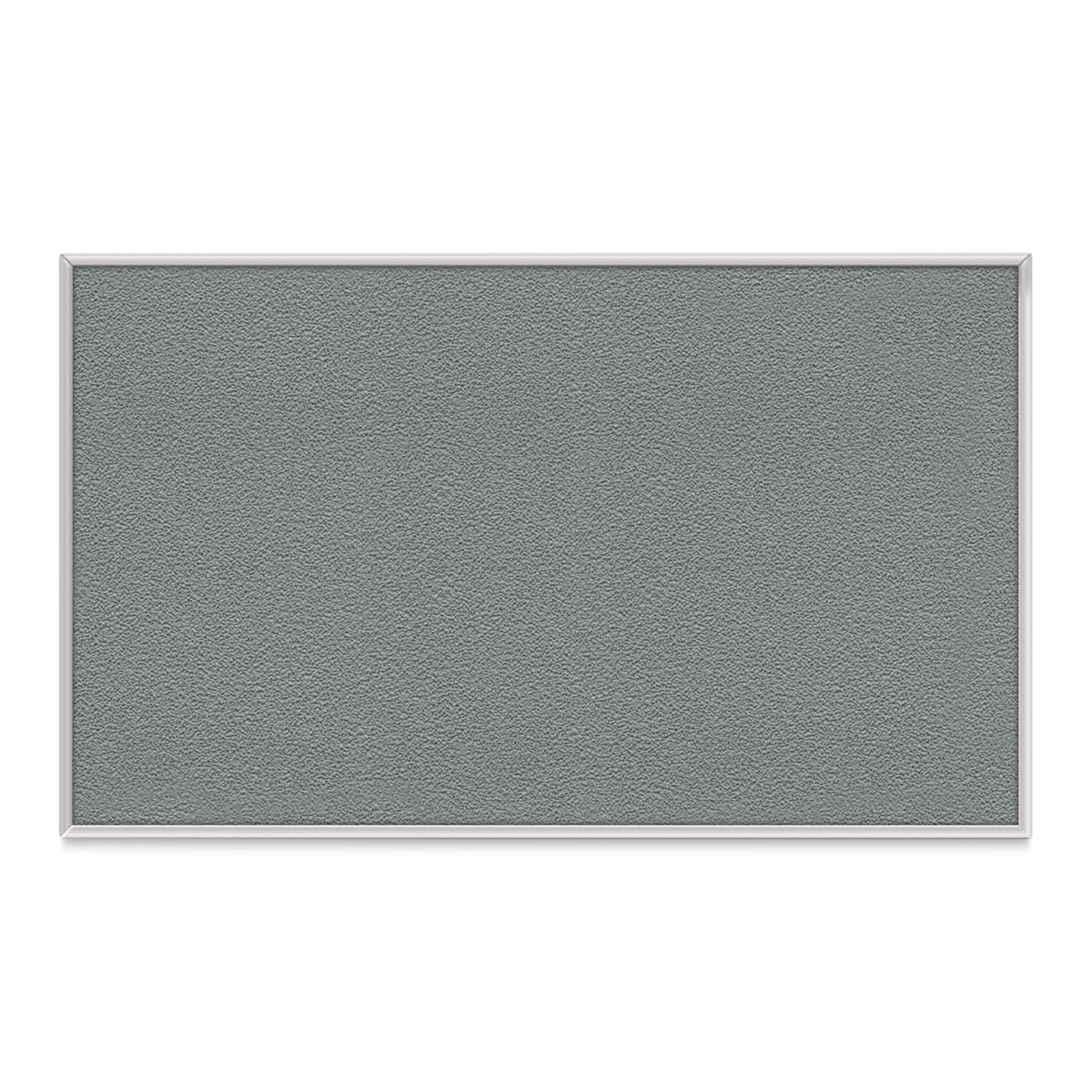 Ghent PremaTak Tackboard - 18" x 24", Stone, Vinyl, Aluminum Frame