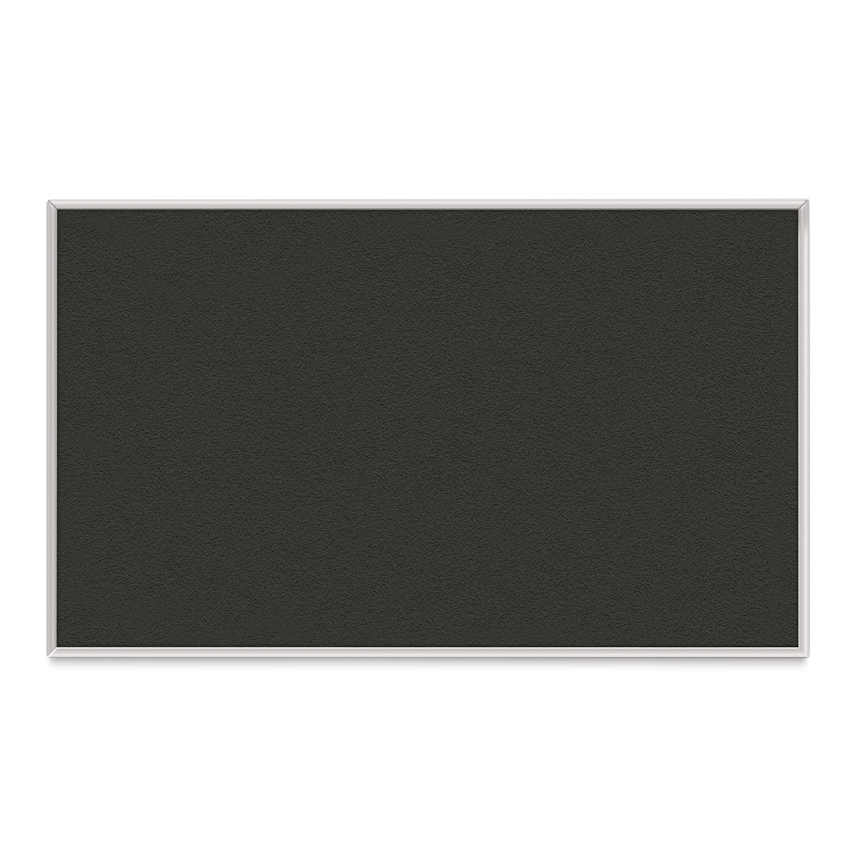 Ghent PremaTak Tackboard - 4 ft x 5 ft, Ebony, Vinyl, Aluminum Frame