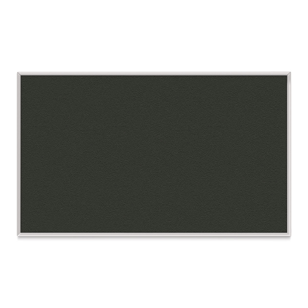 Ghent PremaTak Tackboard - 24" x 36", Ebony, Vinyl, Aluminum Frame