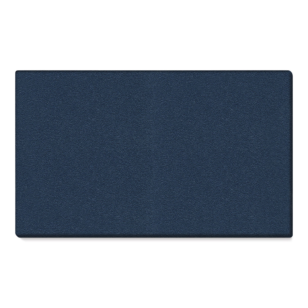 Ghent PremaTak Tackboard - 4 ft x 5 ft, Navy, Vinyl, Wrapped Edge