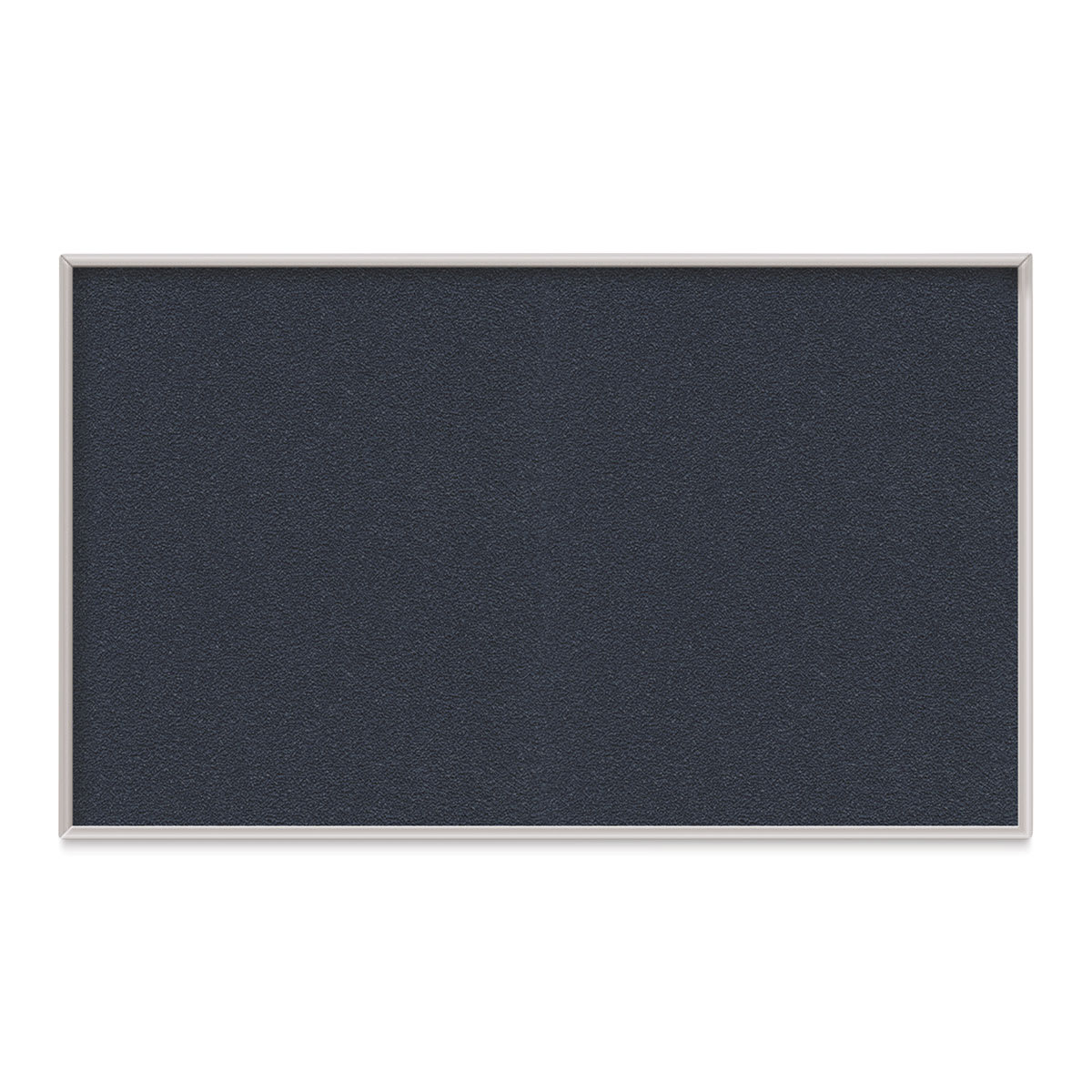 Ghent PremaTak Tackboard - 4 ft x 5 ft, Navy, Vinyl, Aluminum Frame
