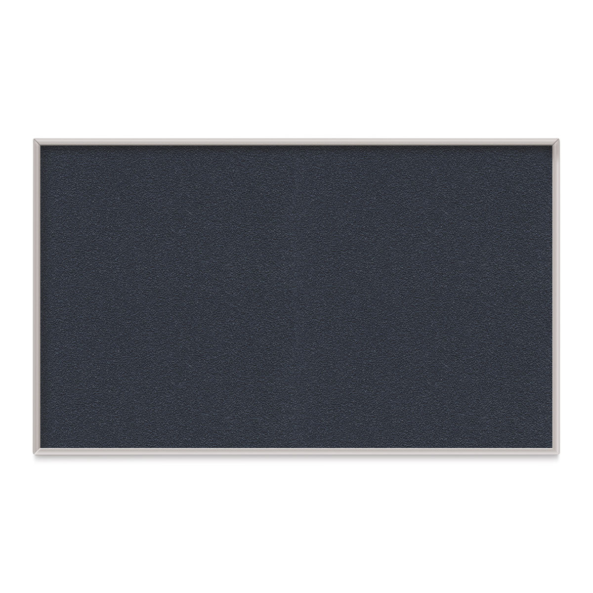 Ghent PremaTak Tackboard - 4 ft x 8 ft, Navy, Vinyl, Aluminum Frame
