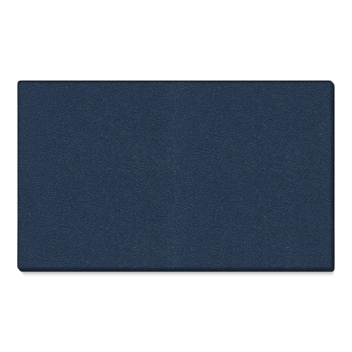 Ghent PremaTak Tackboard - 4 ft x 8 ft, Navy, Vinyl, Wrapped Edge
