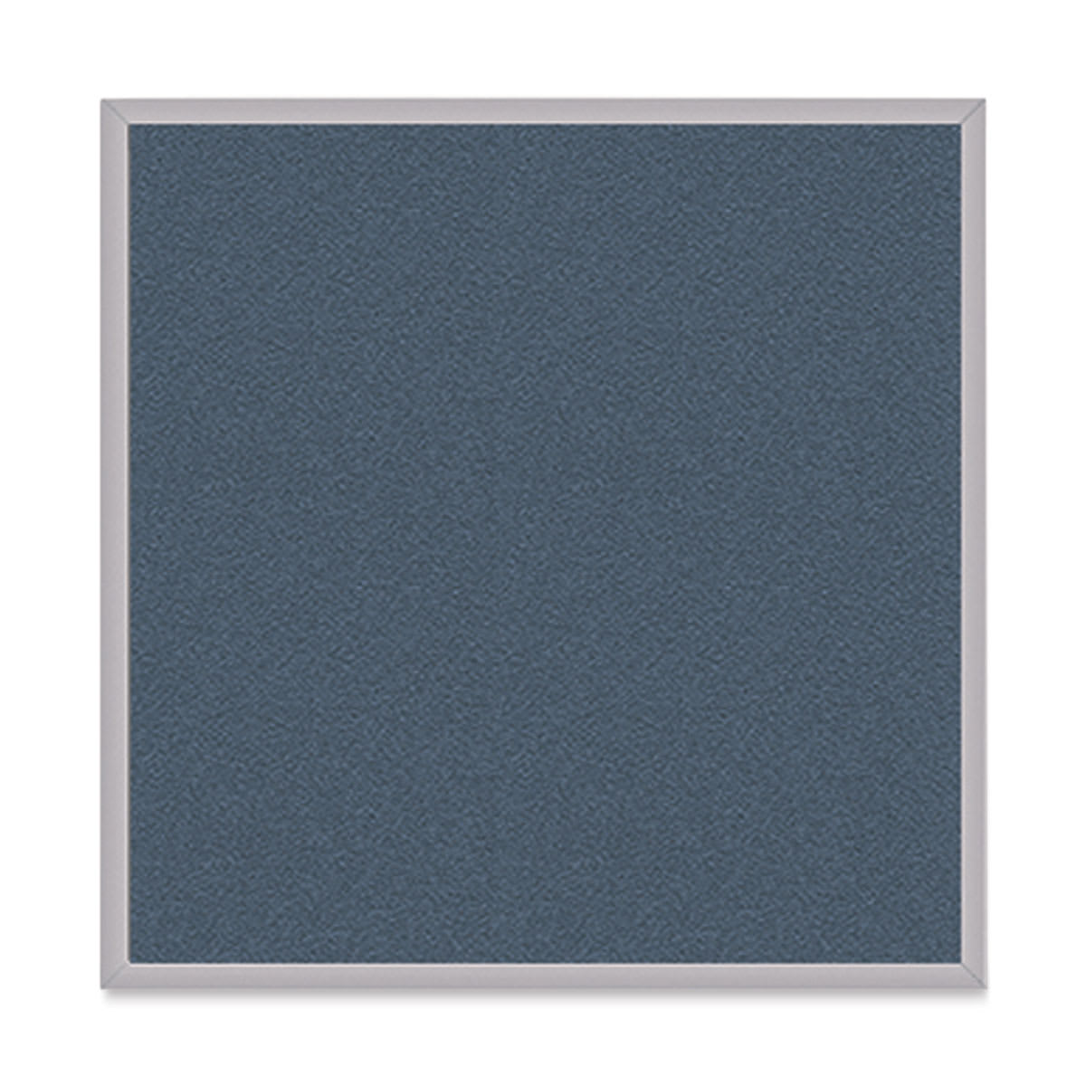 Ghent PremaTak Tackboard - 4 ft x 4 ft, Ocean, Vinyl, Aluminum Frame
