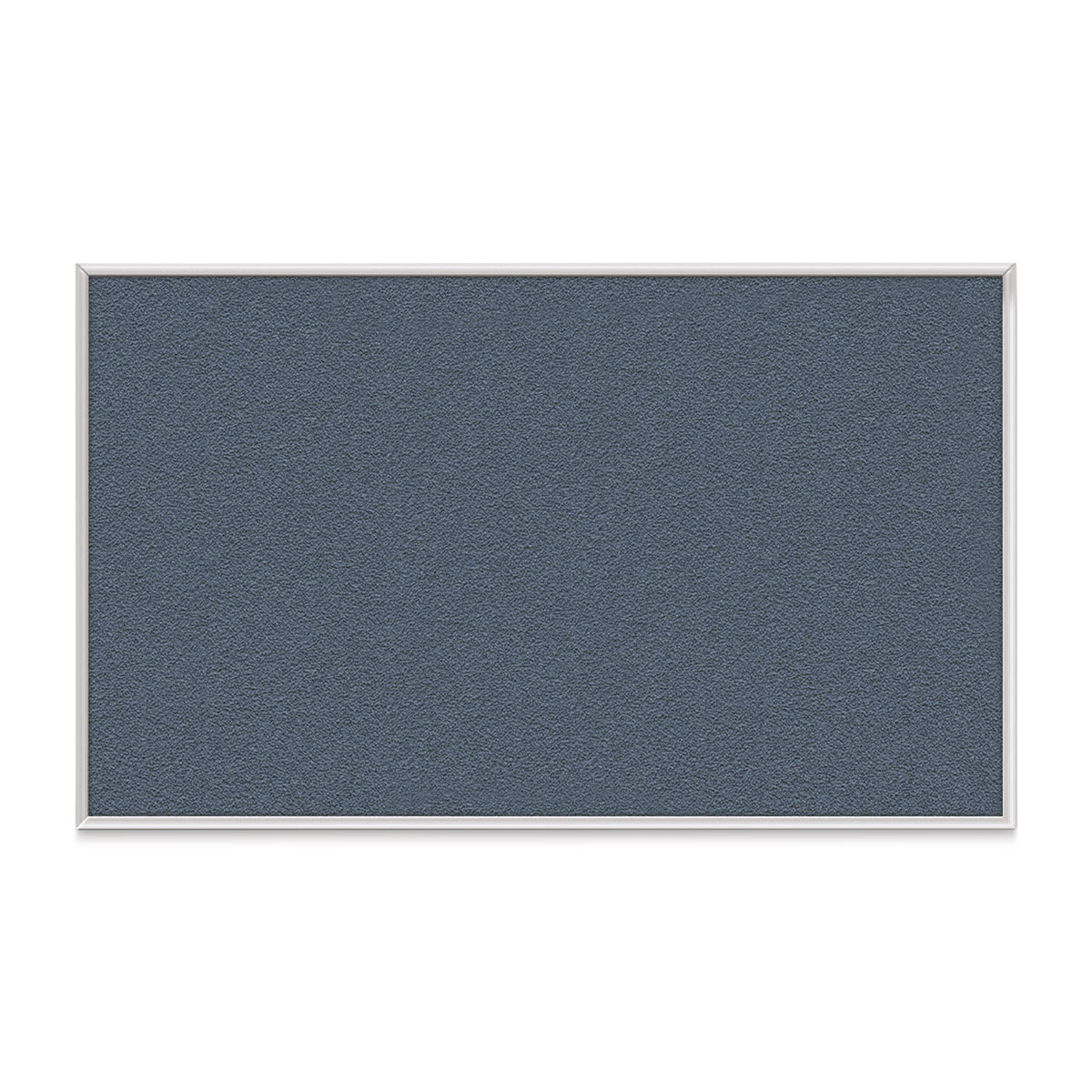 Ghent PremaTak Tackboard - 4 ft x 8 ft, Ocean, Vinyl, Aluminum Frame
