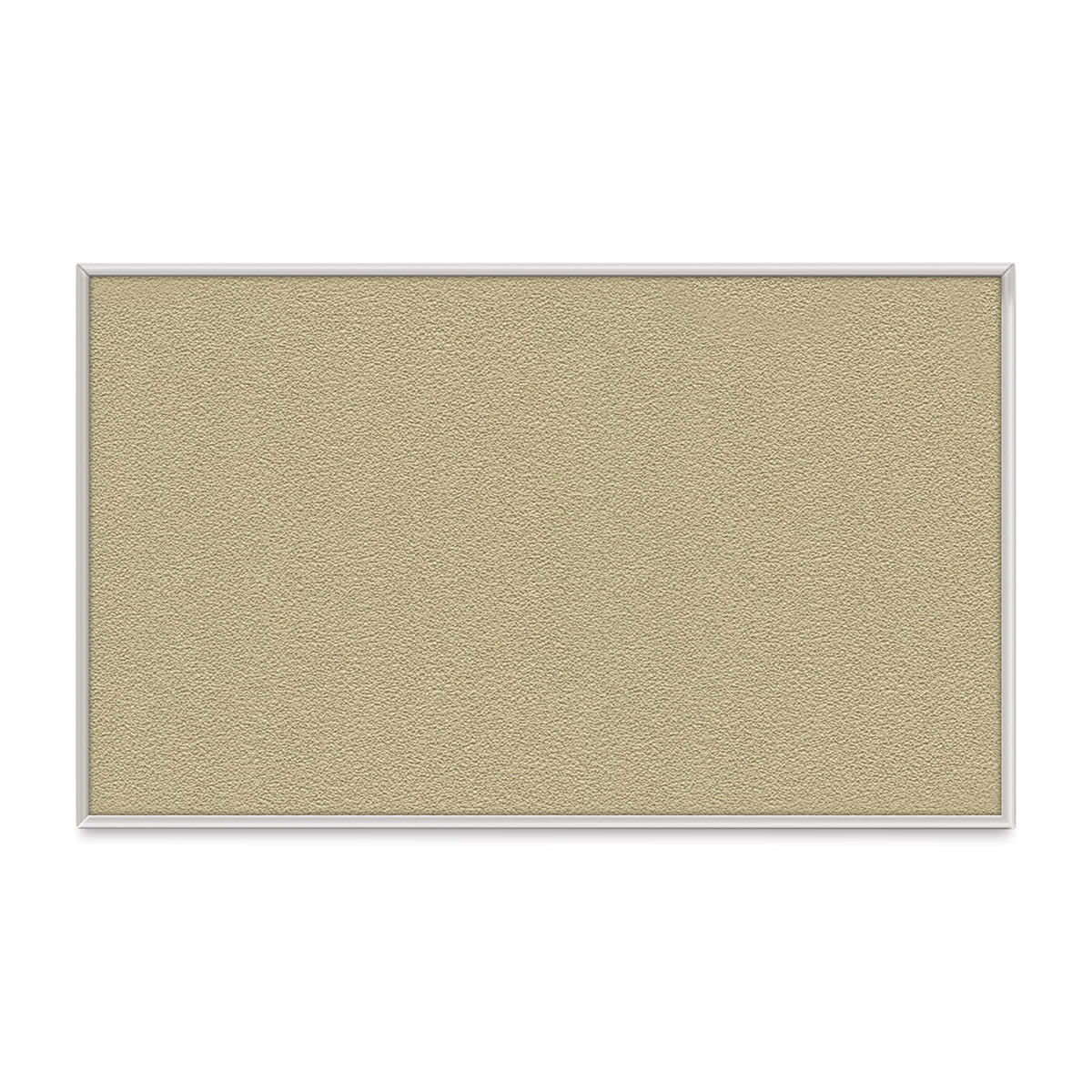 Ghent PremaTak Tackboard - 4 ft x 5 ft, Caramel, Vinyl, Aluminum Frame