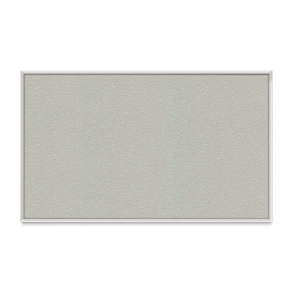 Ghent PremaTak Tackboard - 4 ft x 8 ft, Silver, Vinyl, Aluminum Frame