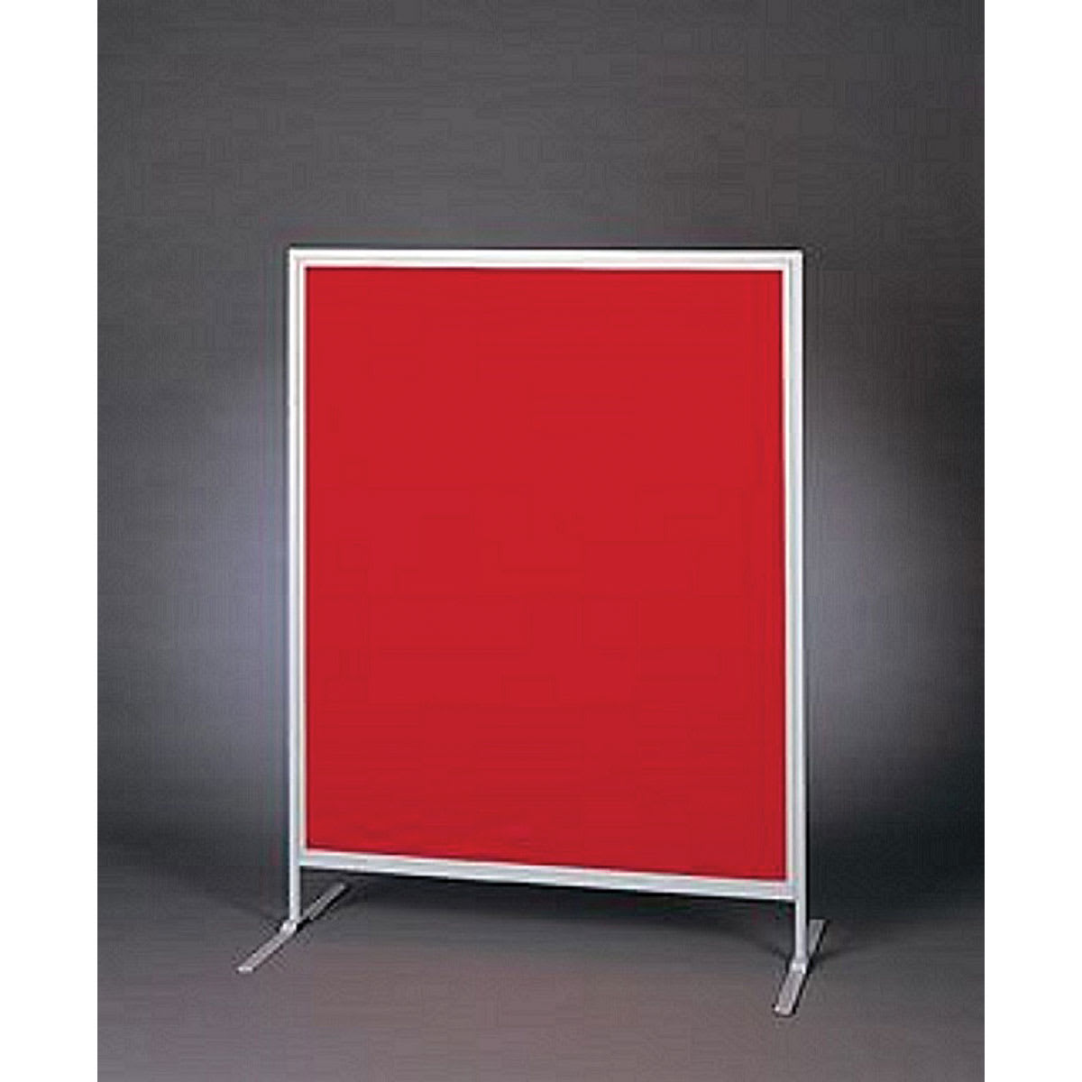 Multiplex Child Size Panel - Red Fabric, Hook & Loop Fabric, Gray Frame - blank