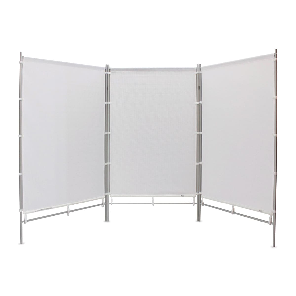 Flourish FlexFrame MeshPanels Aluminum Display Wall - 5 ft, 3 Panel